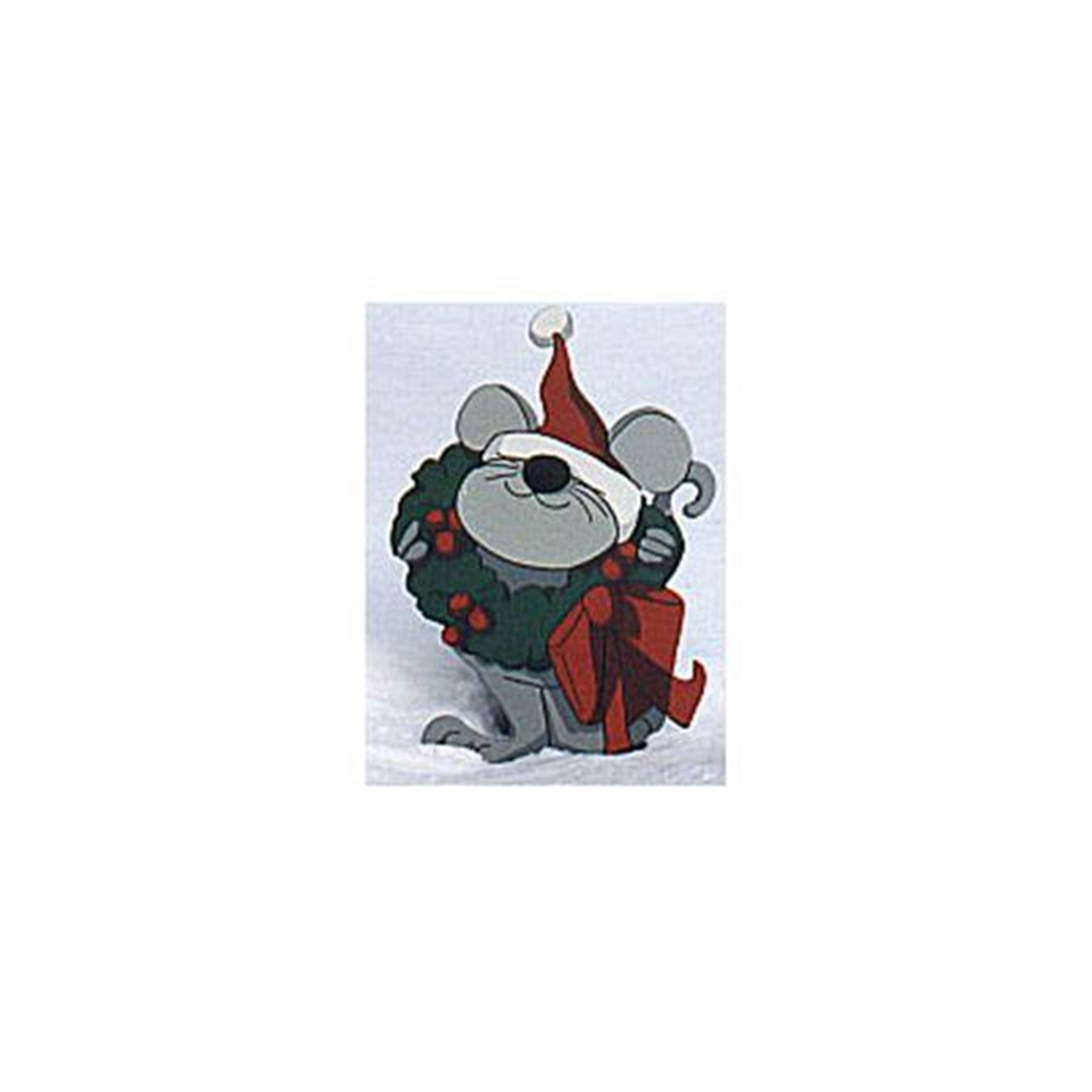 product: Woodcraft Woodworking Project Paper Plan to Build Christmas Mouse shown
