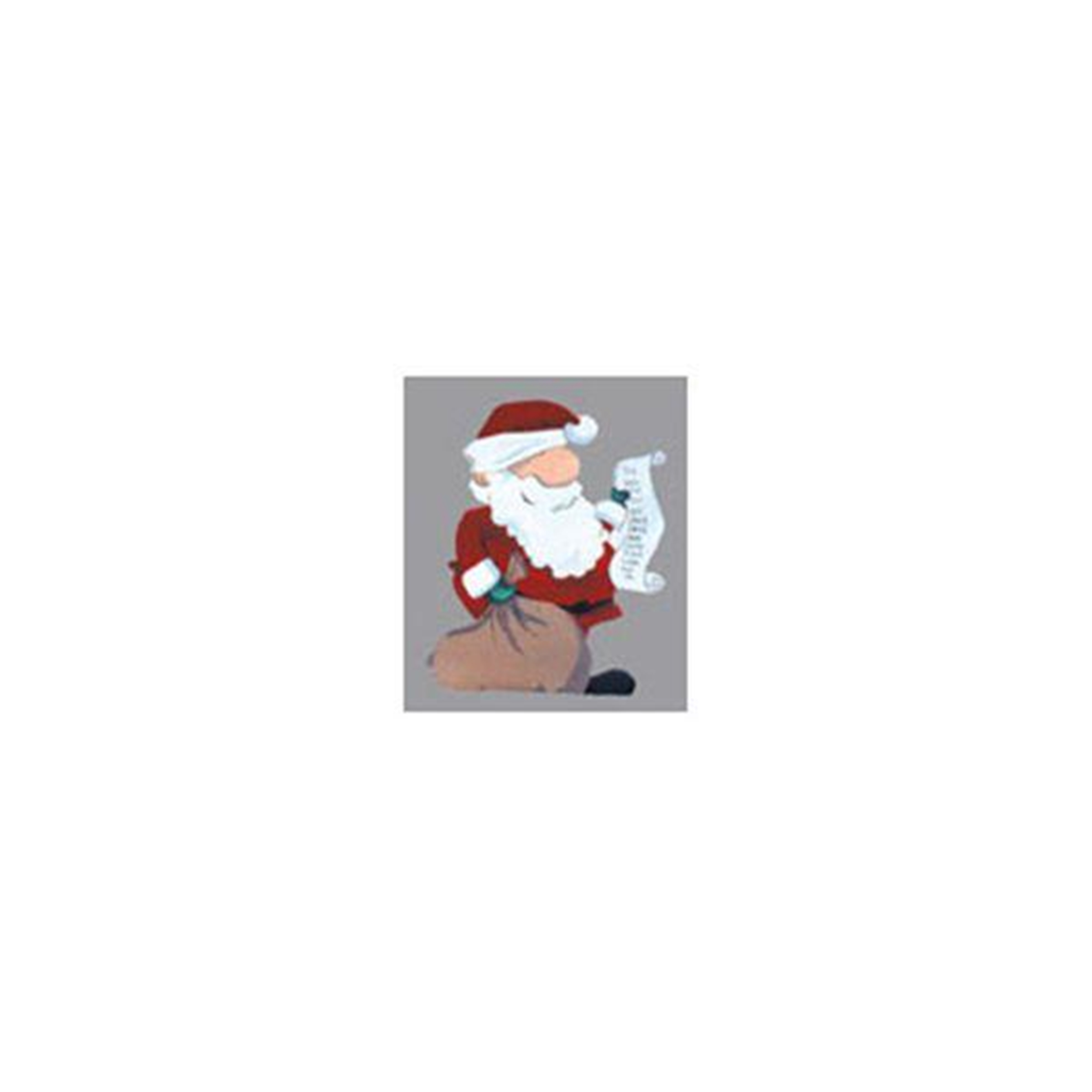 product: Woodcraft Woodworking Project Paper Plan to Build Santa with List shown