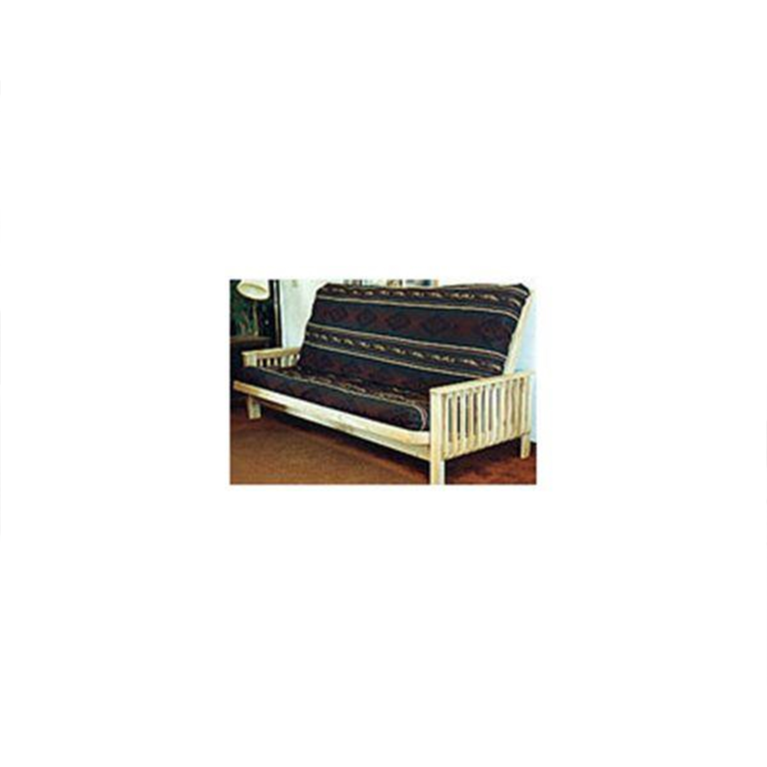 product: Woodcraft Woodworking Project Paper Plan to Build Twin Futon and Full Size shown