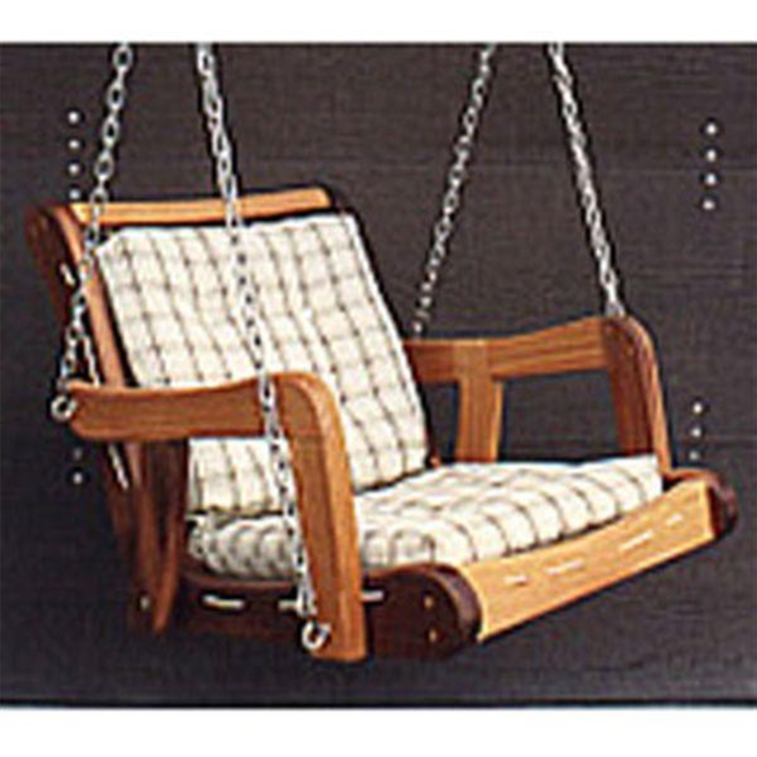 product: Woodcraft Woodworking Project Paper Plan to Build Webbed Swing shown