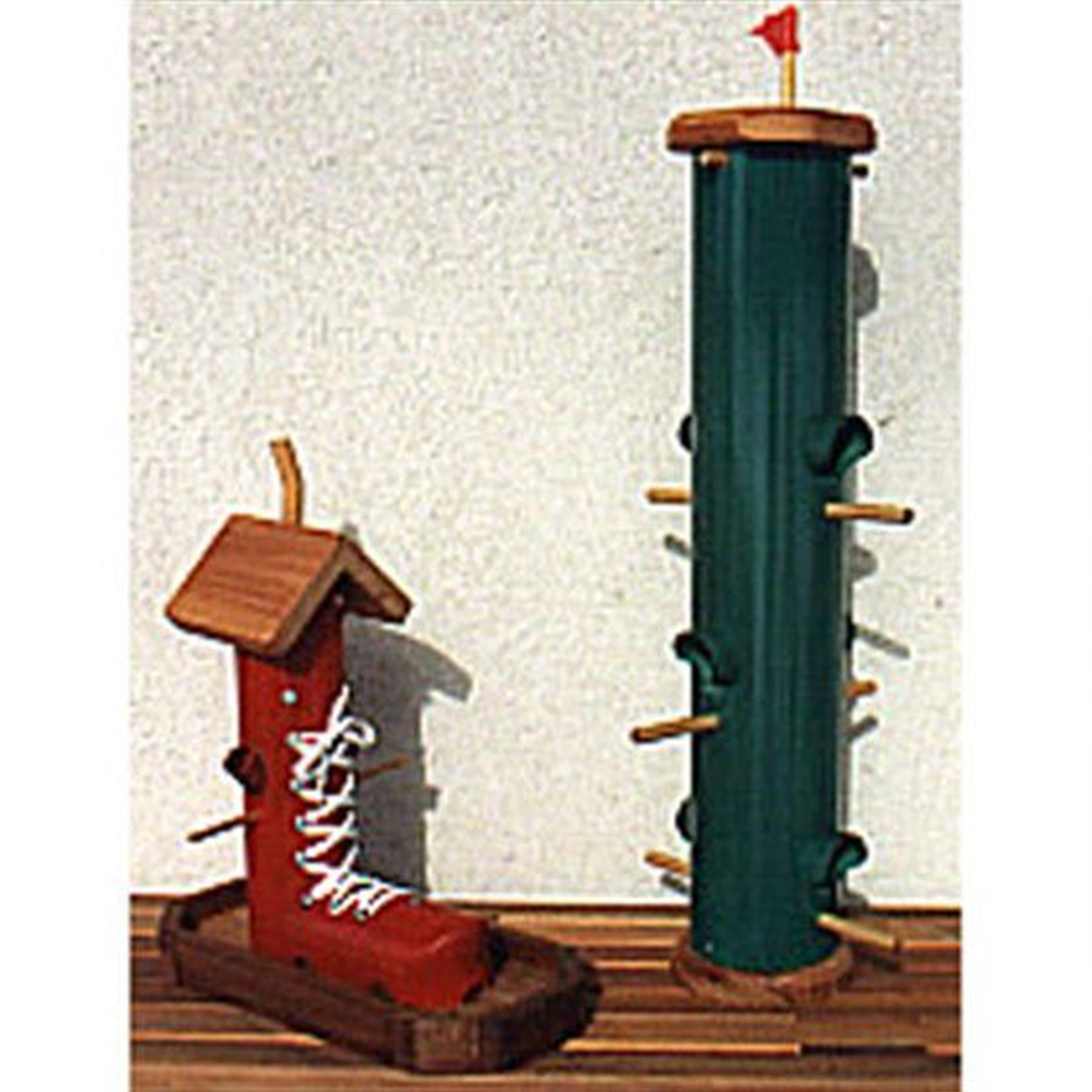 product: Woodcraft Woodworking Project Paper Plan to Build Novelty Bird Feeder shown