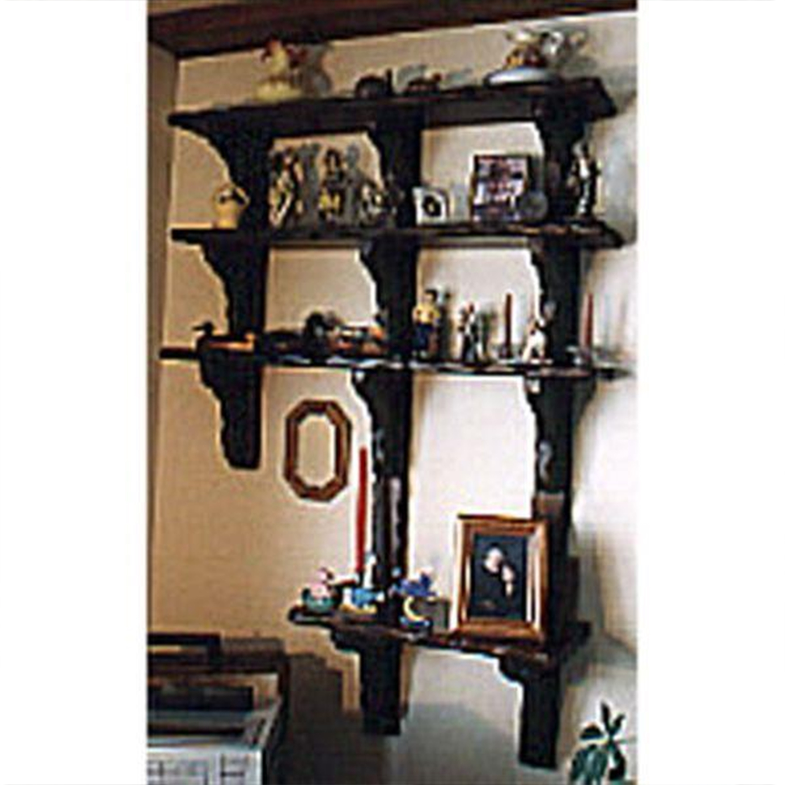 product: Woodcraft Woodworking Project Paper Plan to Build Decorative Shelving shown
