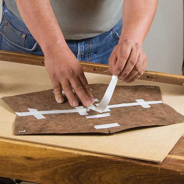 product: Woodcraft Magazine No-Fear Veneering - Downloadable Technique shown