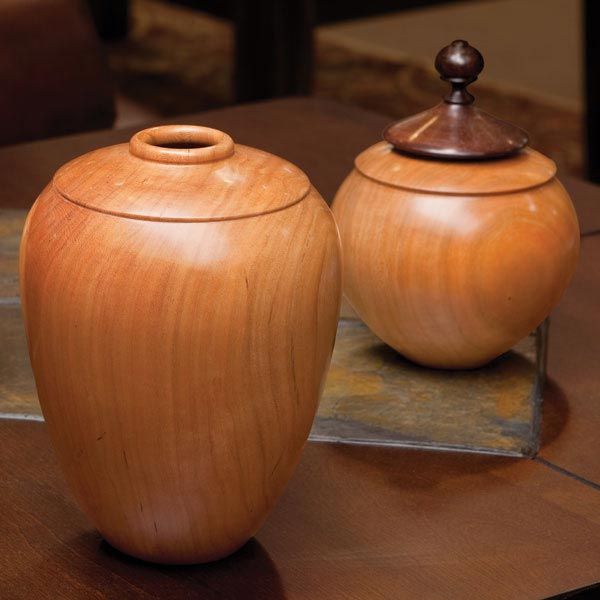 product: Woodcraft Magazine Hollow Vessel Turning - Downloadable Plan shown