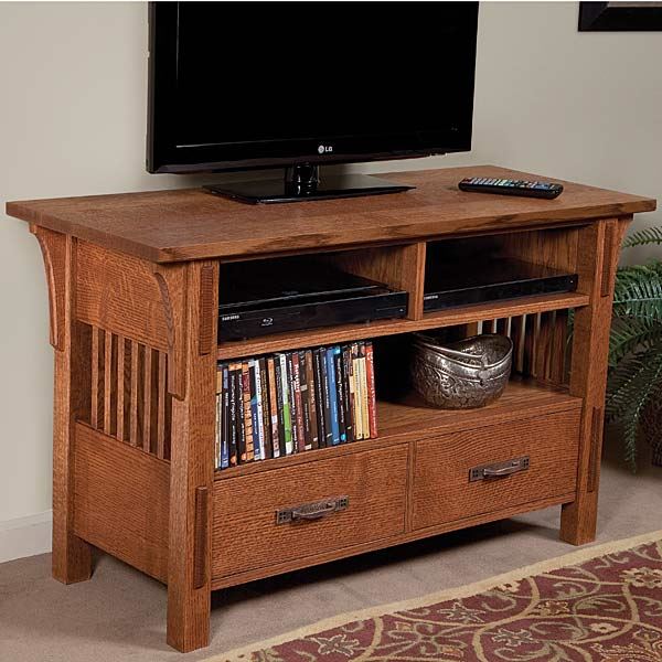 Arts & Crafts Tv Stand Downloadable Plan
