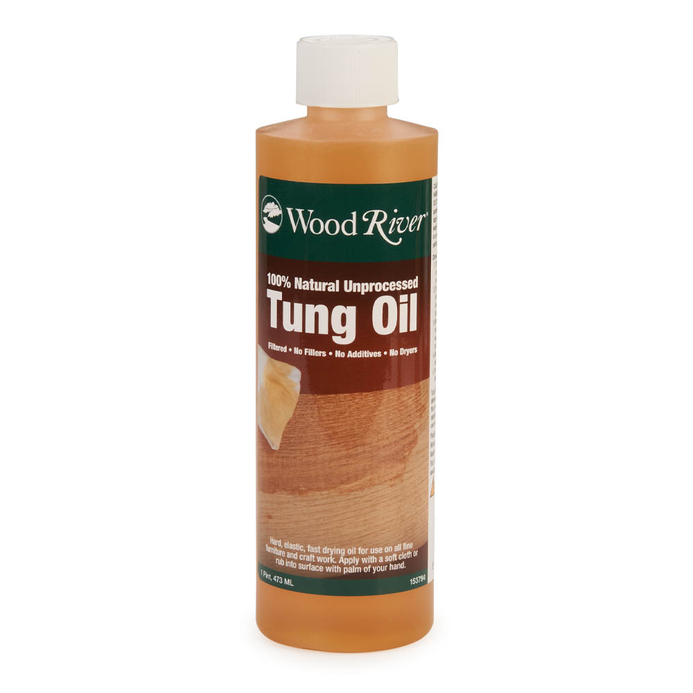 product: WoodRiver Tung Oil - Natural - 1 Pint shown