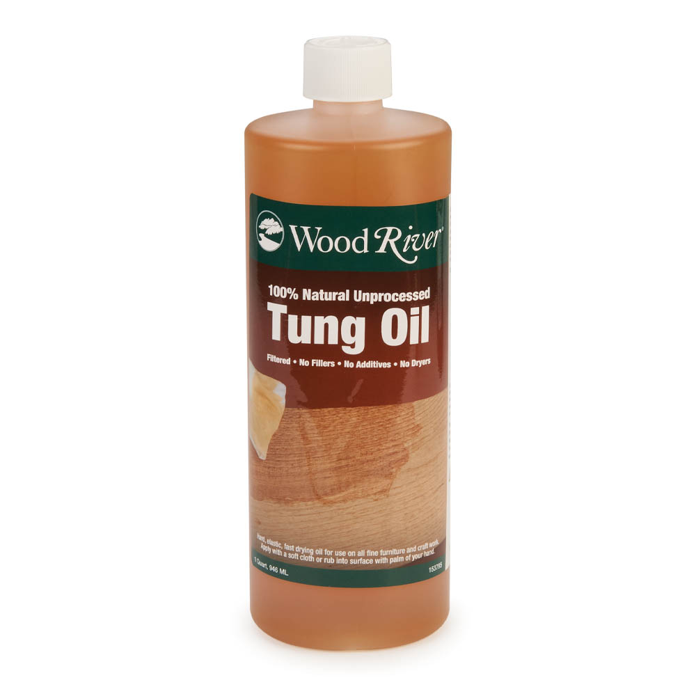 product: WoodRiver Tung Oil - Natural - 1 Quart shown