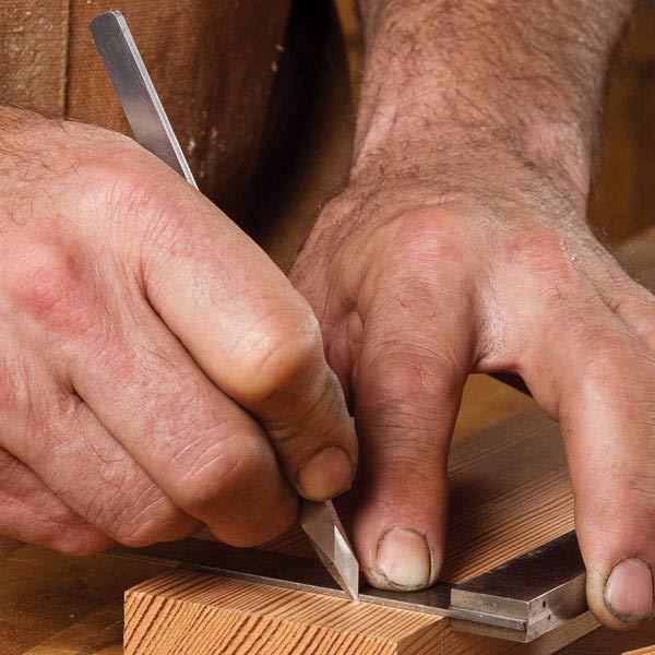 product: Woodcraft Magazine Marking Knife - Downloadable Plan shown