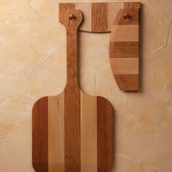 product: Woodcraft Magazine Pizza Lover's Trio - Downloadable Plan shown