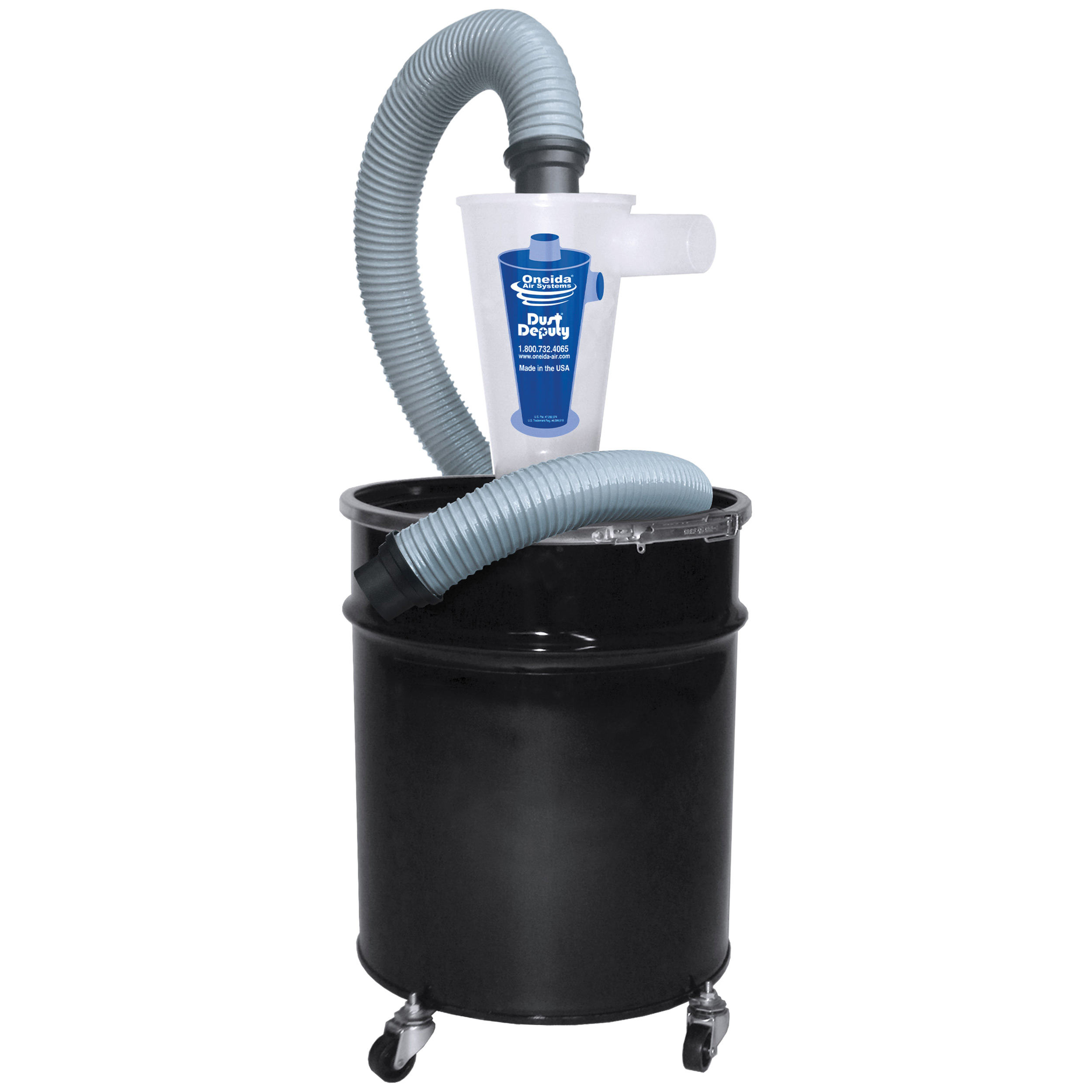 Deluxe Dust Deputy With 10-gallon Drum