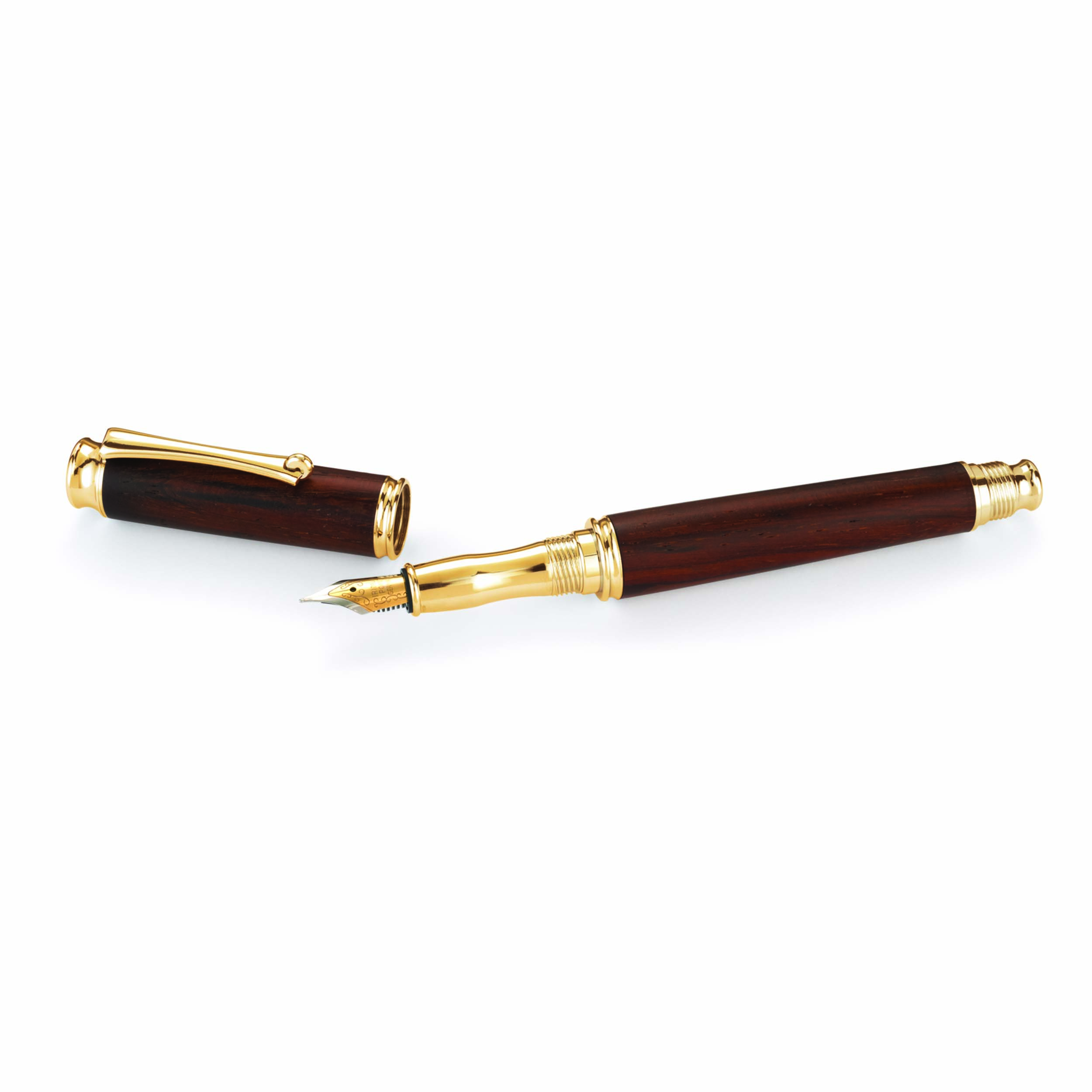 product: WoodRiver Metro Pen Kit -  Fountain - Woodcraft Gold shown