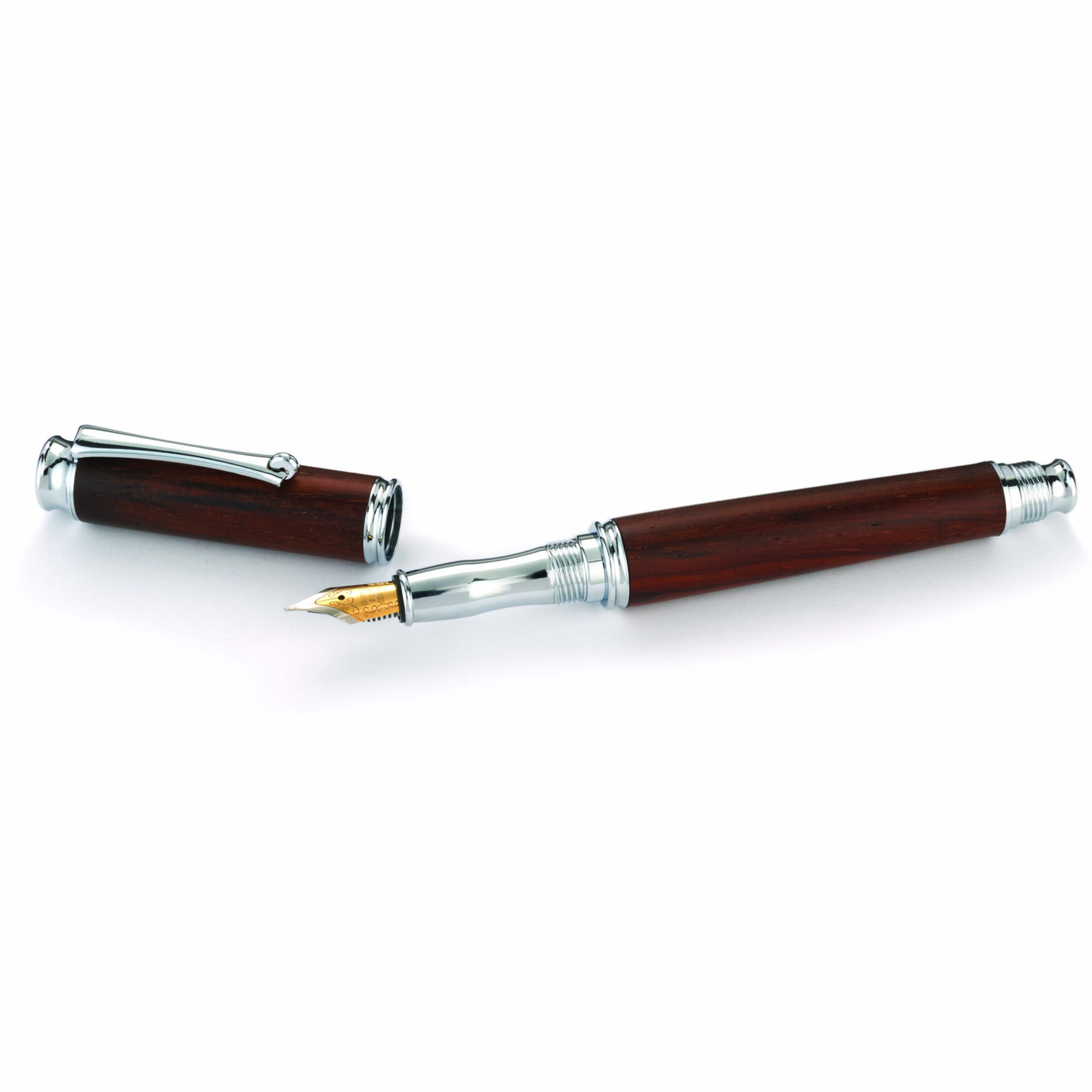 product: WoodRiver Metro Pen Kit -  Fountain - Chrome shown