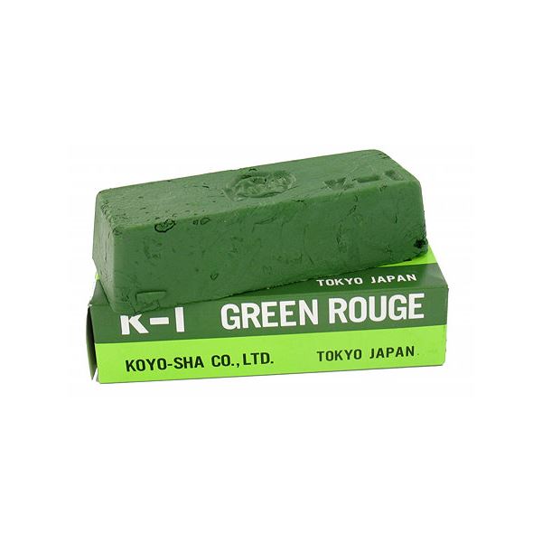 product: Japan Woodworker Green Rouge Polishing Compound shown