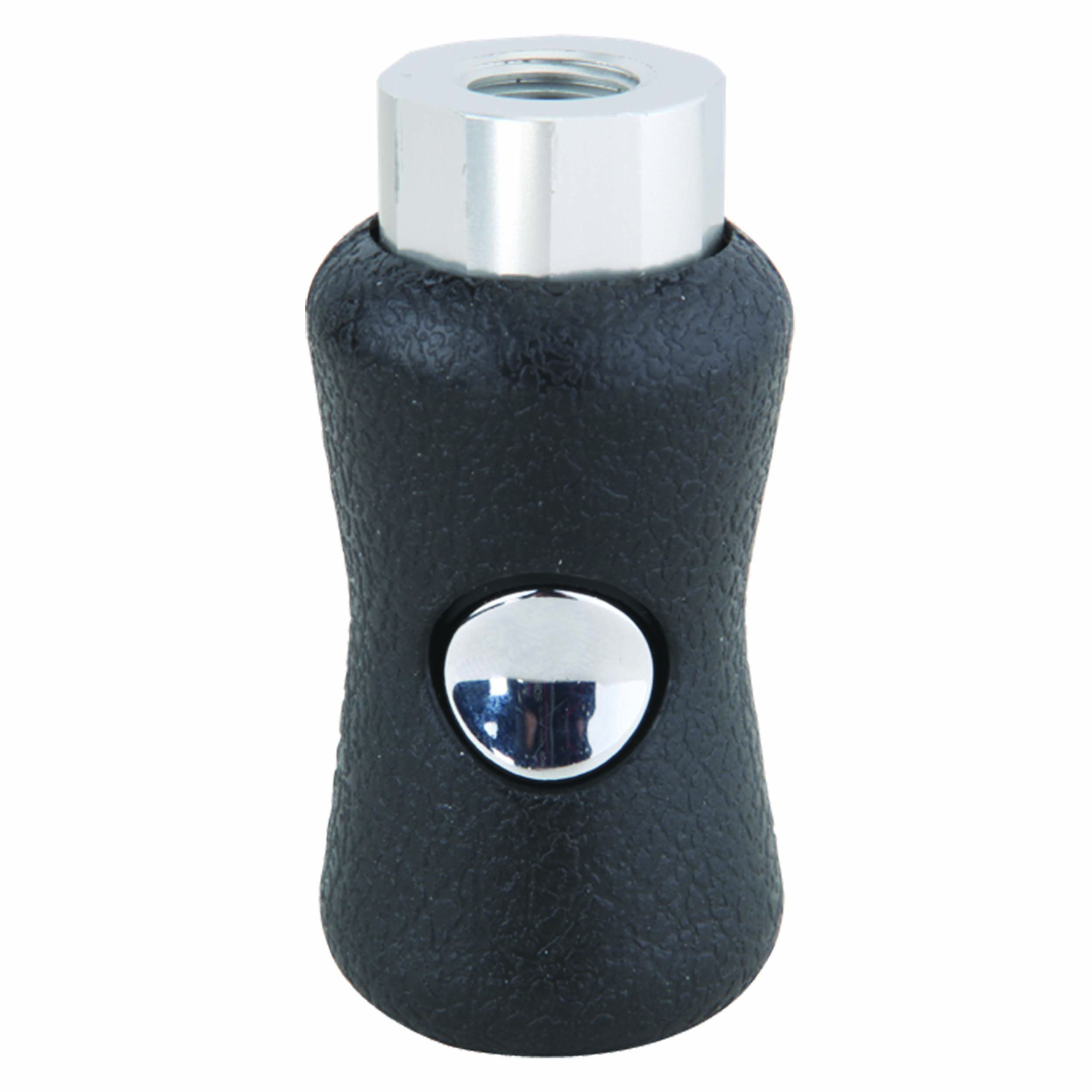 1/4-inch Push-button Air Coupler With Female 1/4-inch Npt