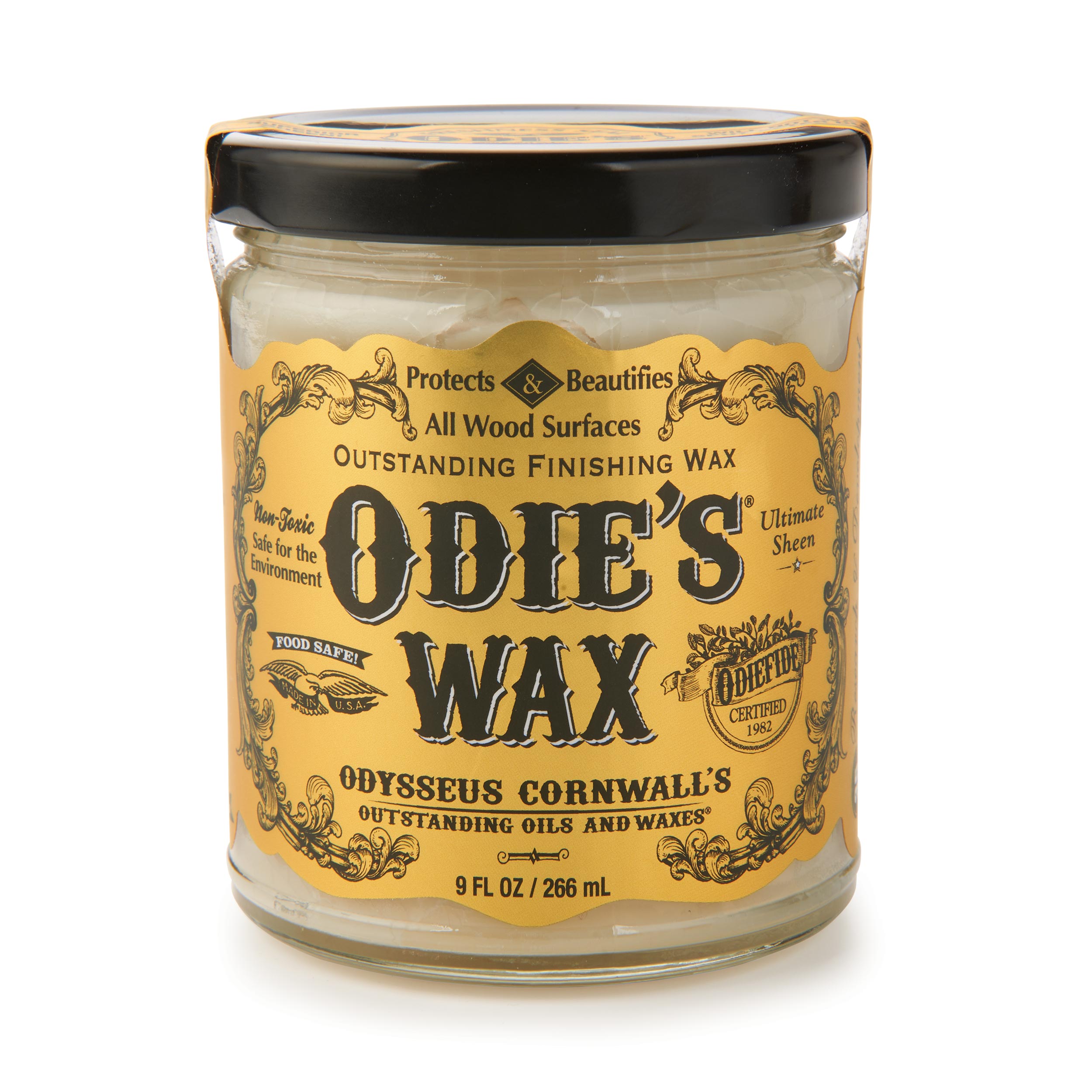 product: Odie's Oil Odie's Wax - Clear - 9 oz shown