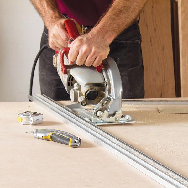 product: Woodcraft Magazine Panel Cutting Guides - Downloadable Technique shown