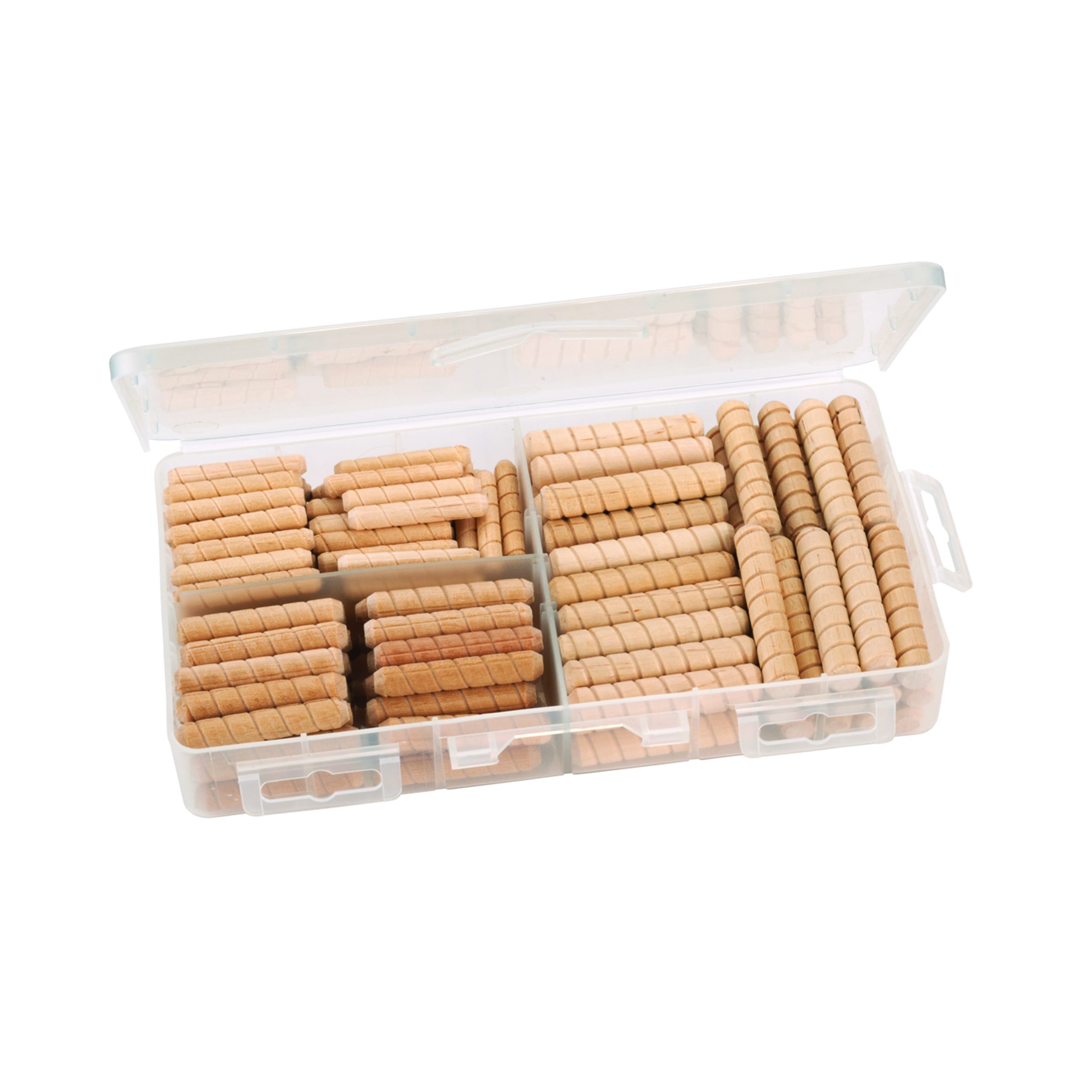 Assorted Size Spiral Groove Dowel Pins 120-piece