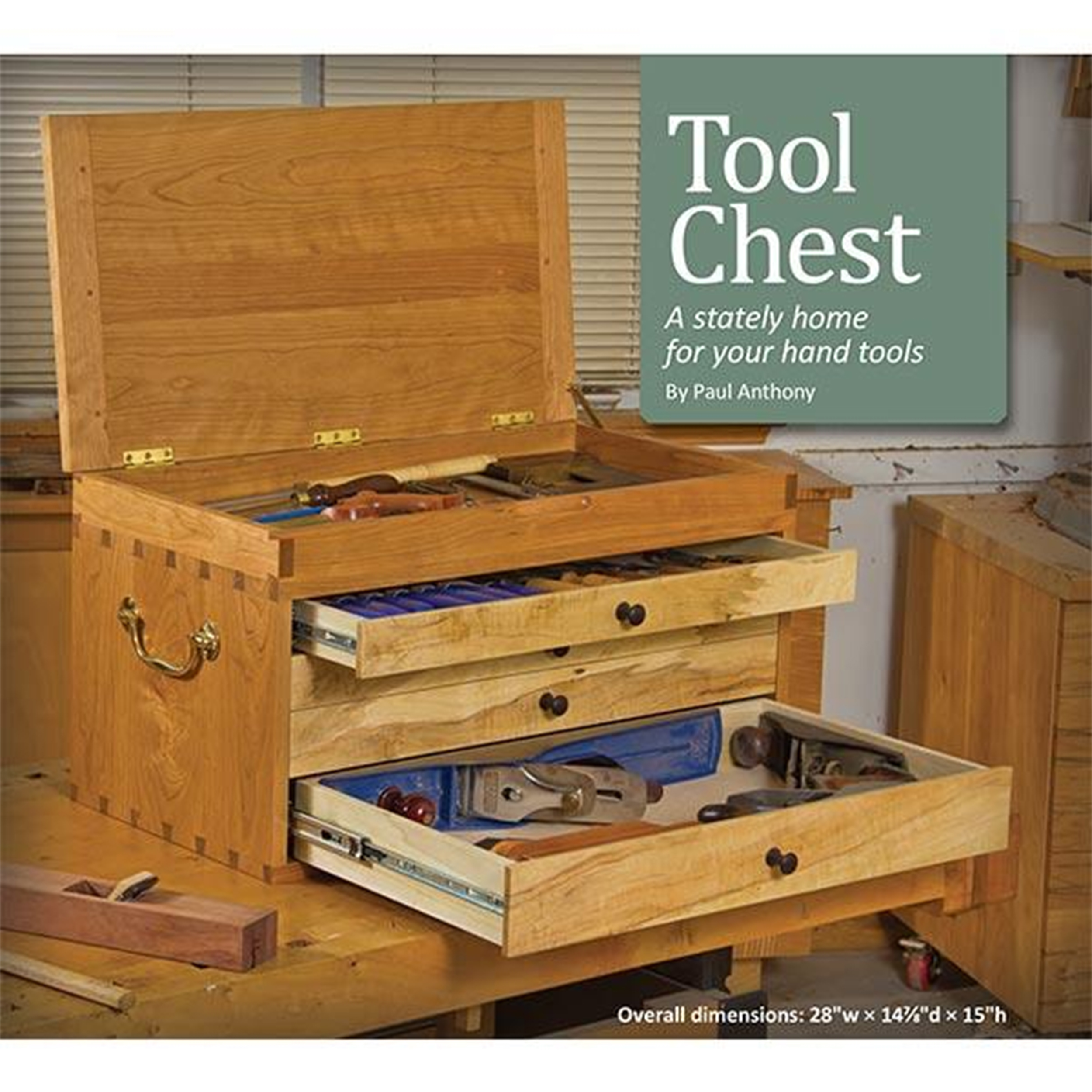 product: Woodcraft Magazine Tool Chest - Paper Plan shown