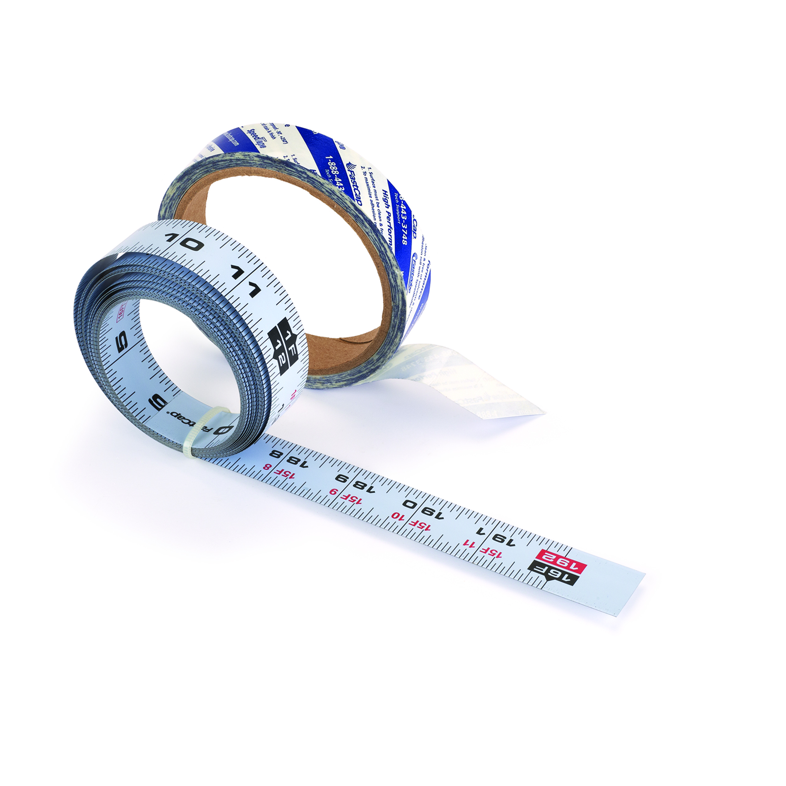 product: FastCap Self-Adhesive 16' Measuring Tape Reversible Left or Right Read, Standard shown