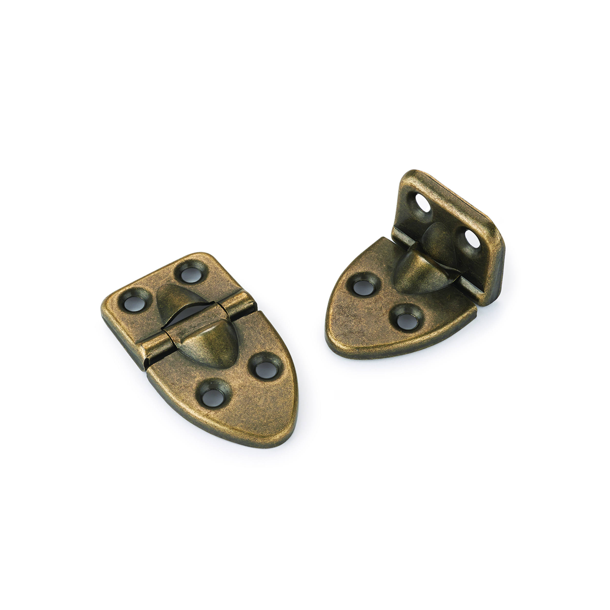 product: HIGHPOINT 90° Stop Hinge Antique Brass Plated 2-1/16