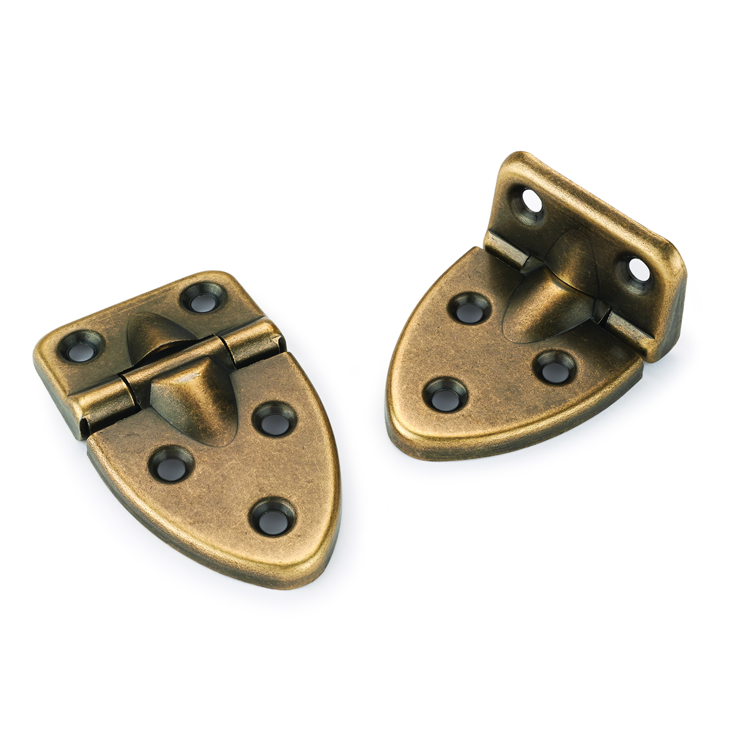 product: HIGHPOINT 90° Stop Hinge Antique Brass Plated 2-19/32