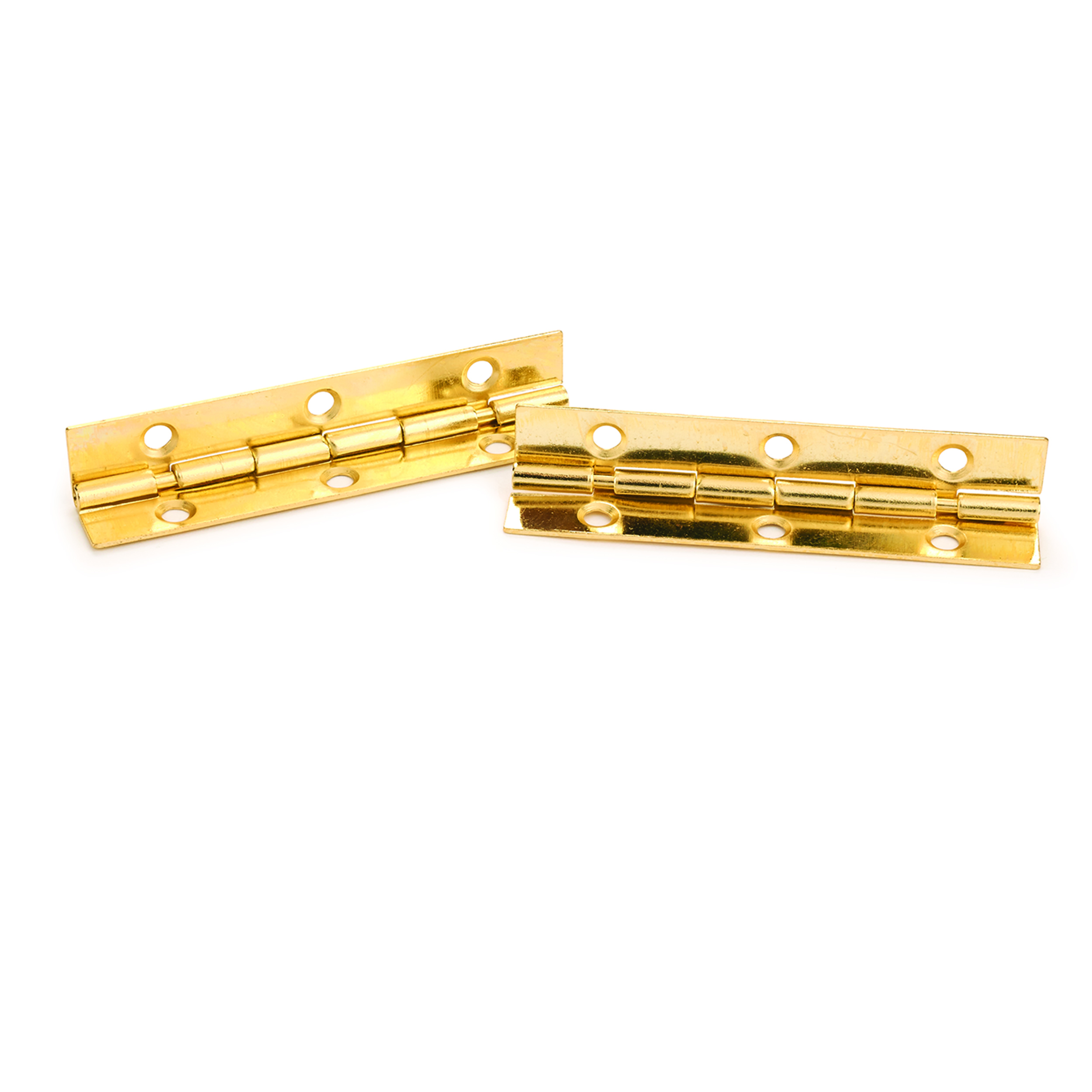 105 Degree Stop Hinge Brass Plated 2" Pair