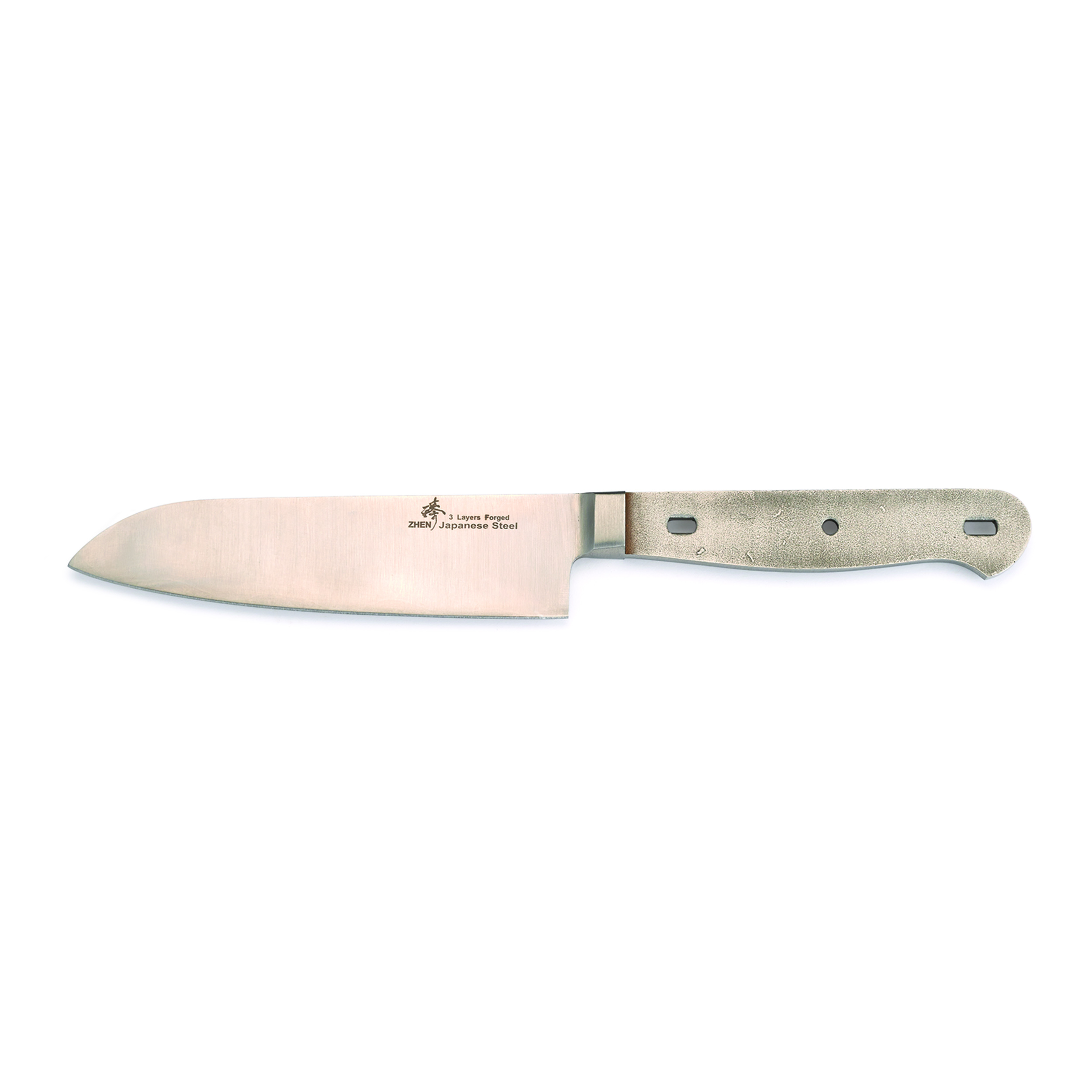 Santoku Aus 10 3-layer Knife Kit 4-3/16" L X 5/64" T (120mm X 1.8mm)