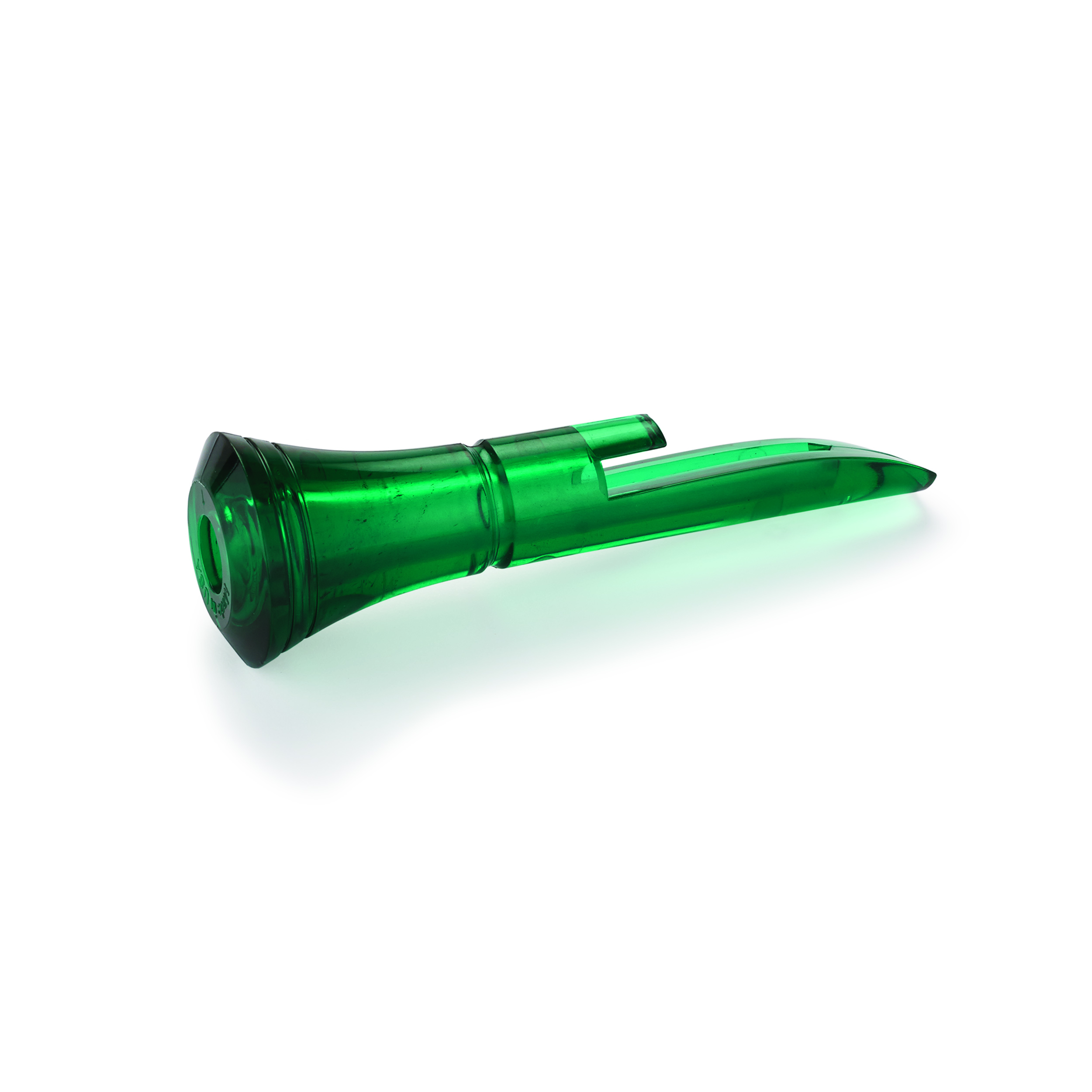 product: WoodRiver STAT Premium Duck Call Turning Kit - Polished Green shown