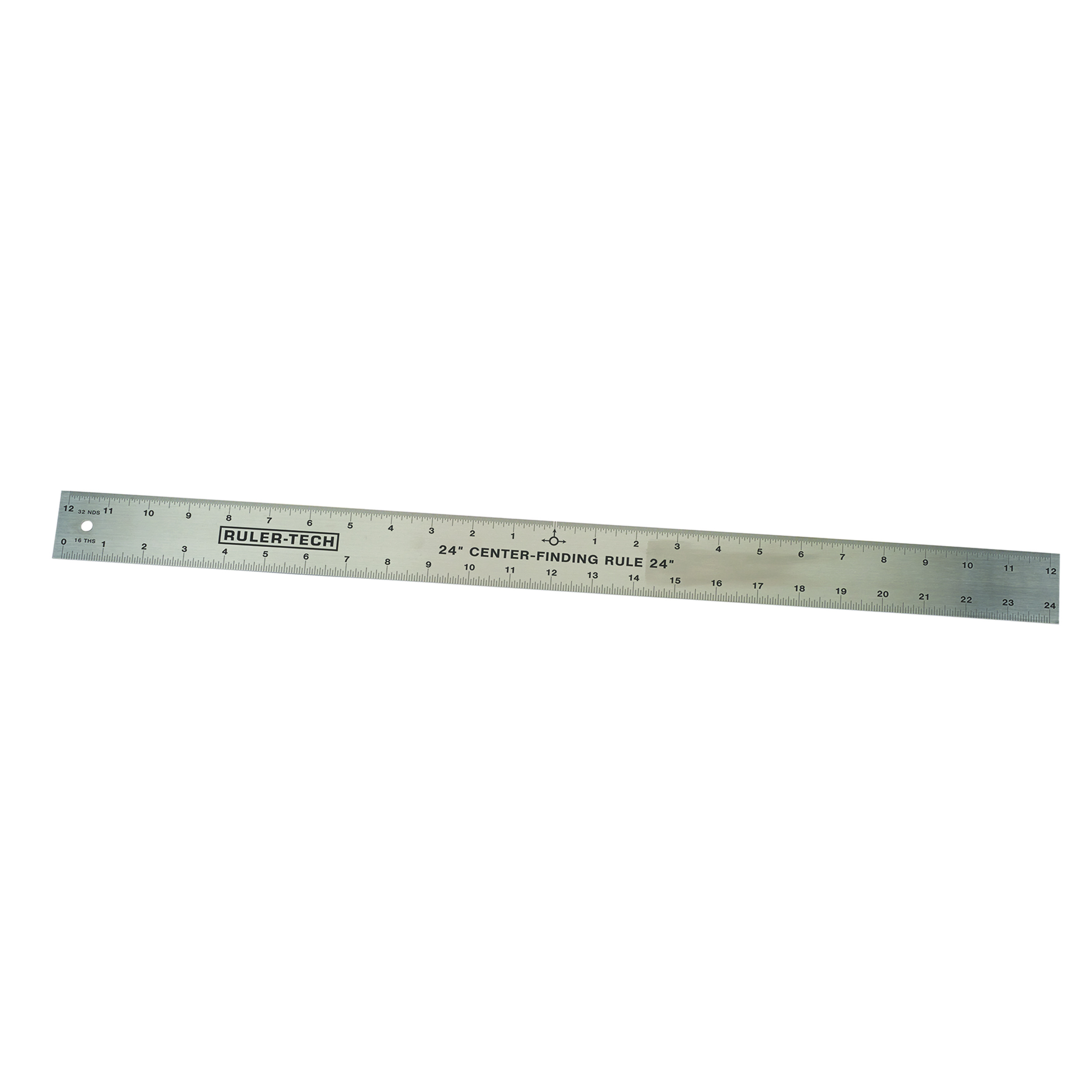 product: WoodRiver Stainless Steel Center Finding Rule - 24