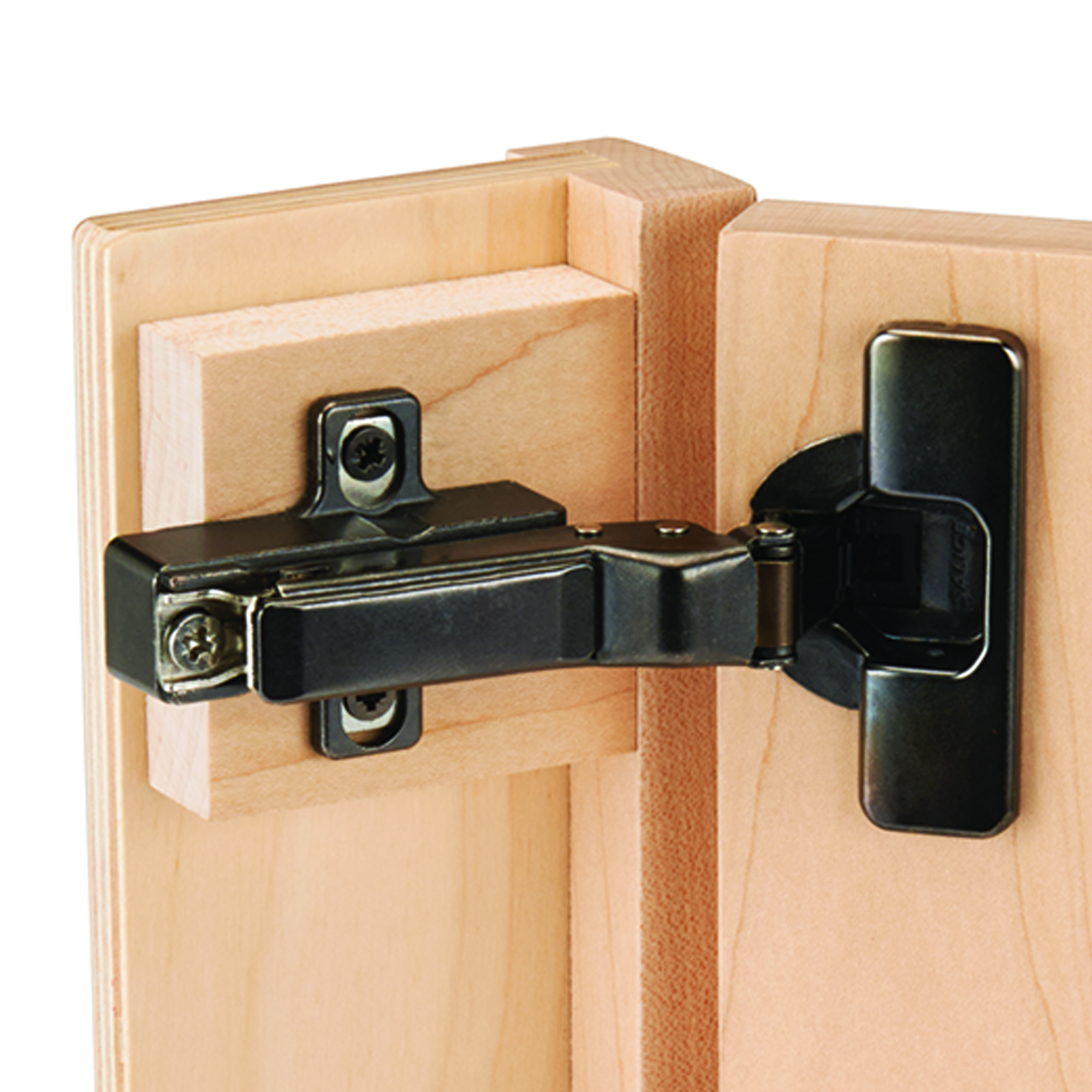 Silentia 105 Degree Soft Close Face Frame Or Frameless Inset Hinge, Titanium Finish Pair