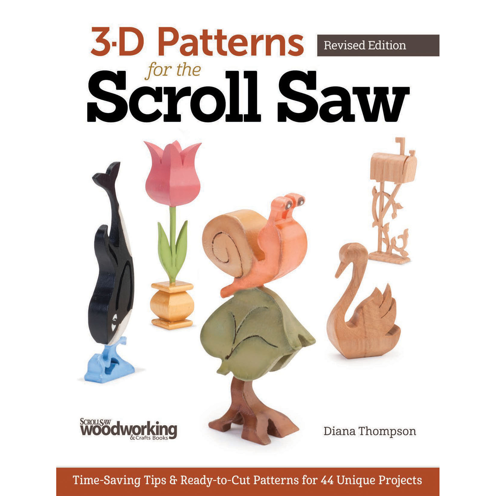 product: Fox Chapel 3-D Patterns For The Scroll Saw, Revised Edition shown