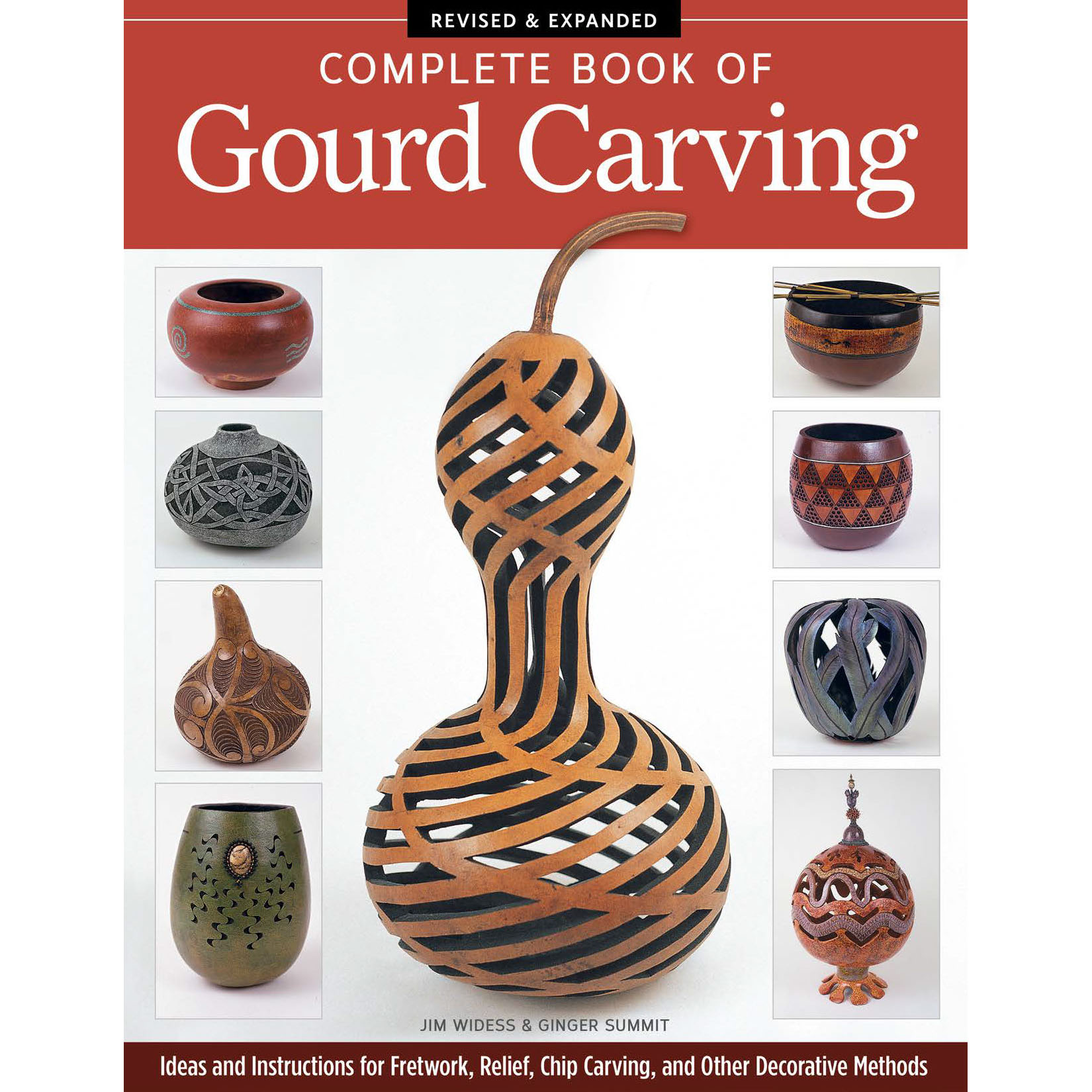product: Fox Chapel Complete Book of Gourd Carving, Revised and Expanded shown