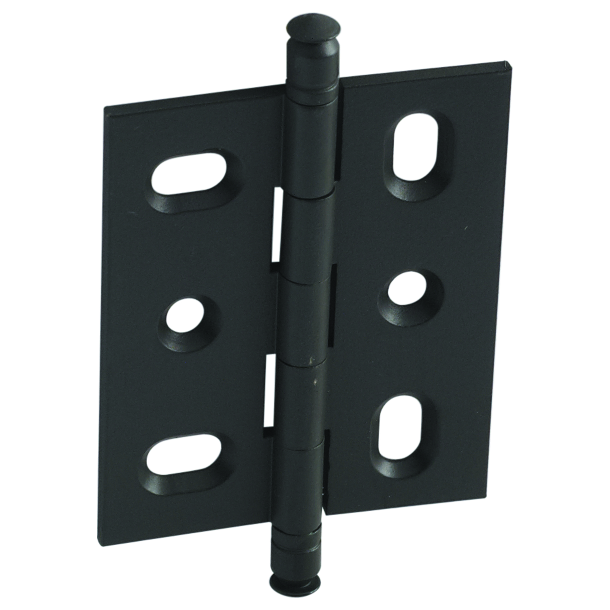 Mortised Decorative Solid Brass Butt Hinge With Finial In Dark Oil-rubbed Bronze - Model# 354.22.141