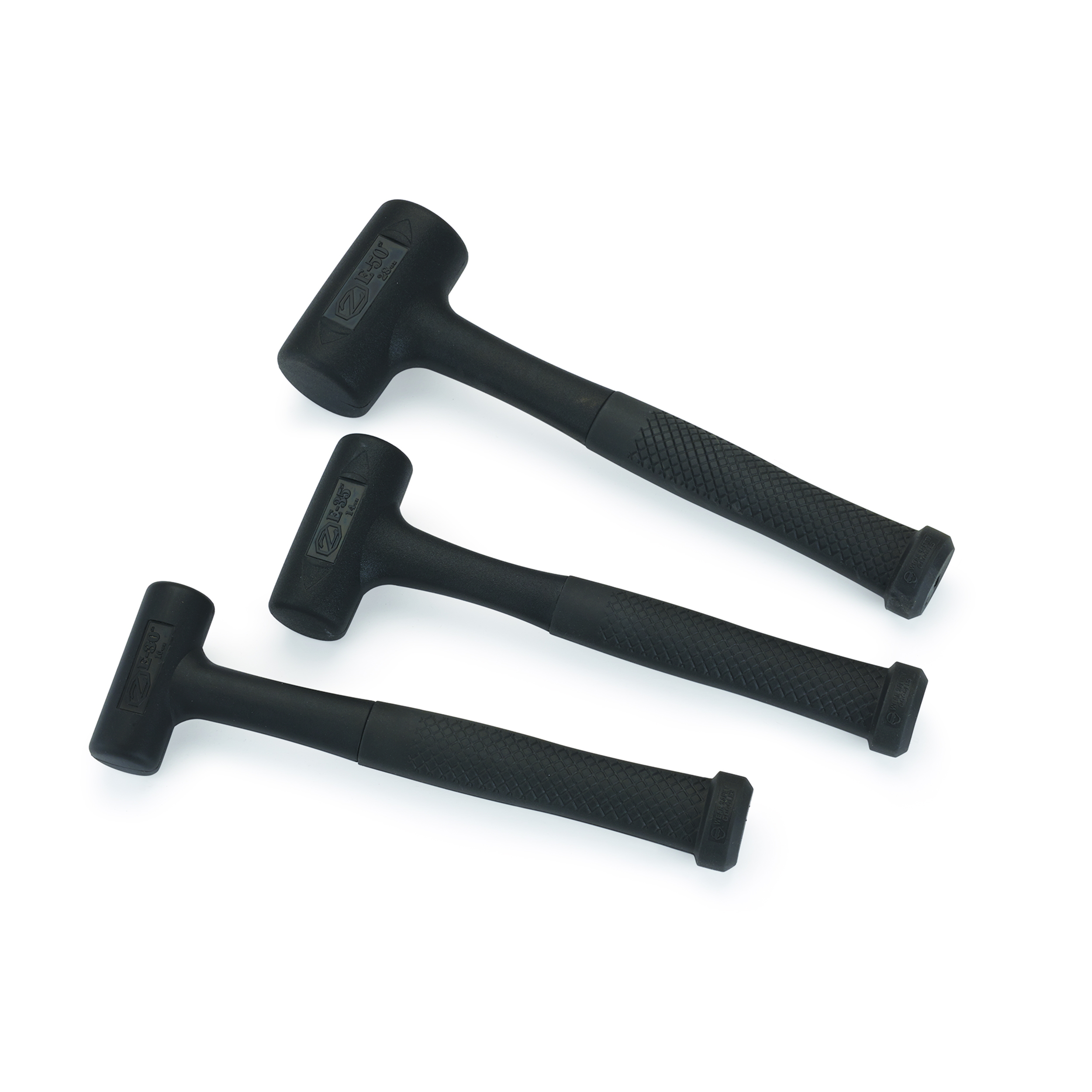 product: WoodRiver Dead Blow Mallet Set - 3 Piece shown