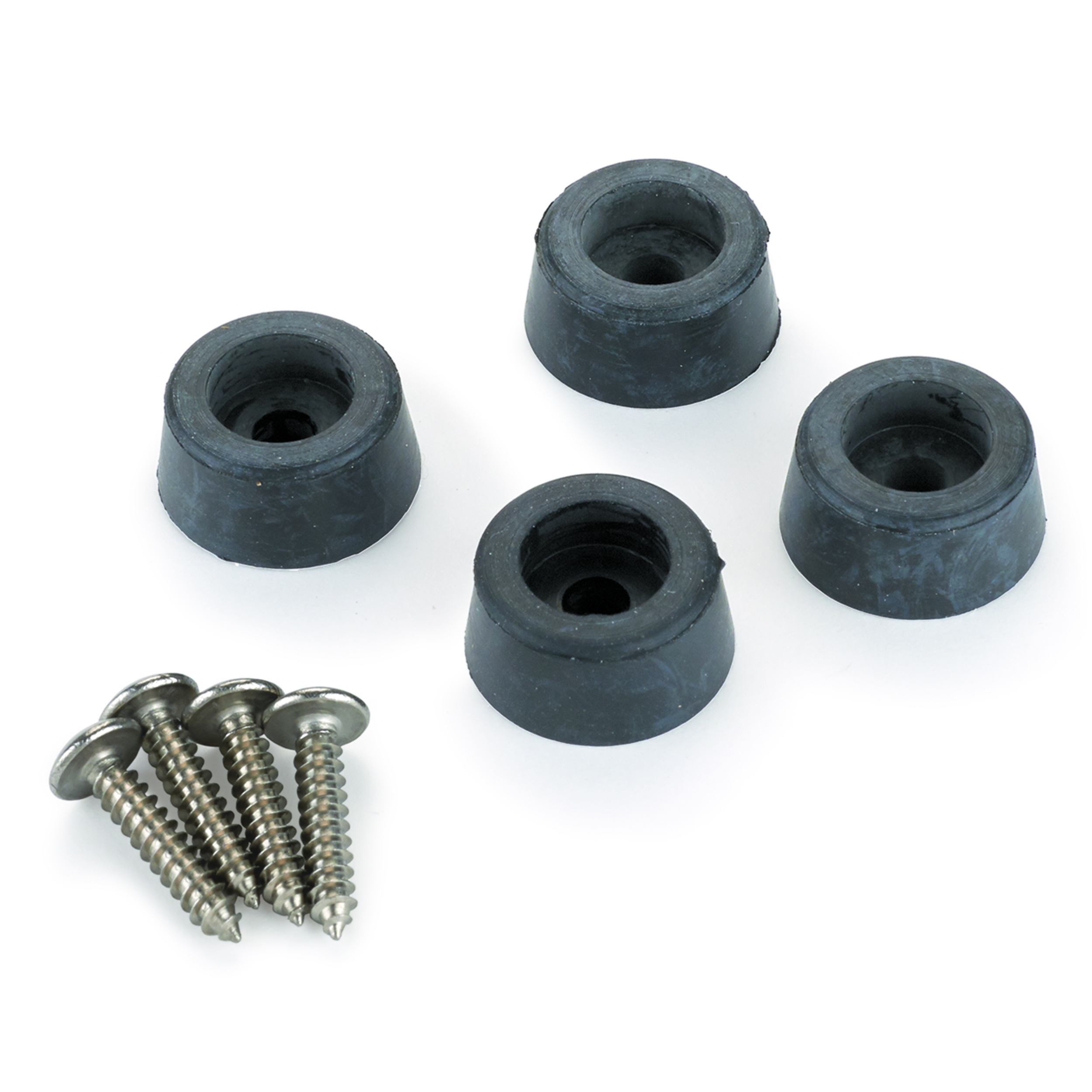 Rubber Feet 7.5 X 17mm 4pc With Screws