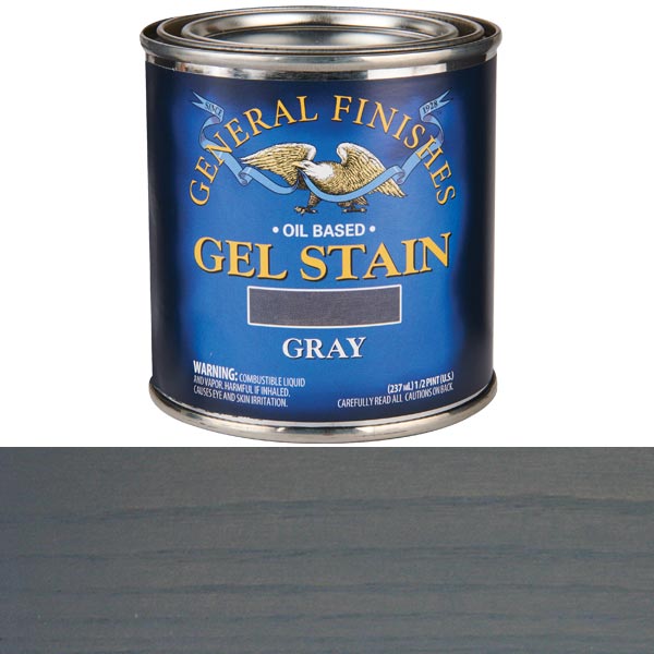 Gray Gel Stain 1/2 Pint