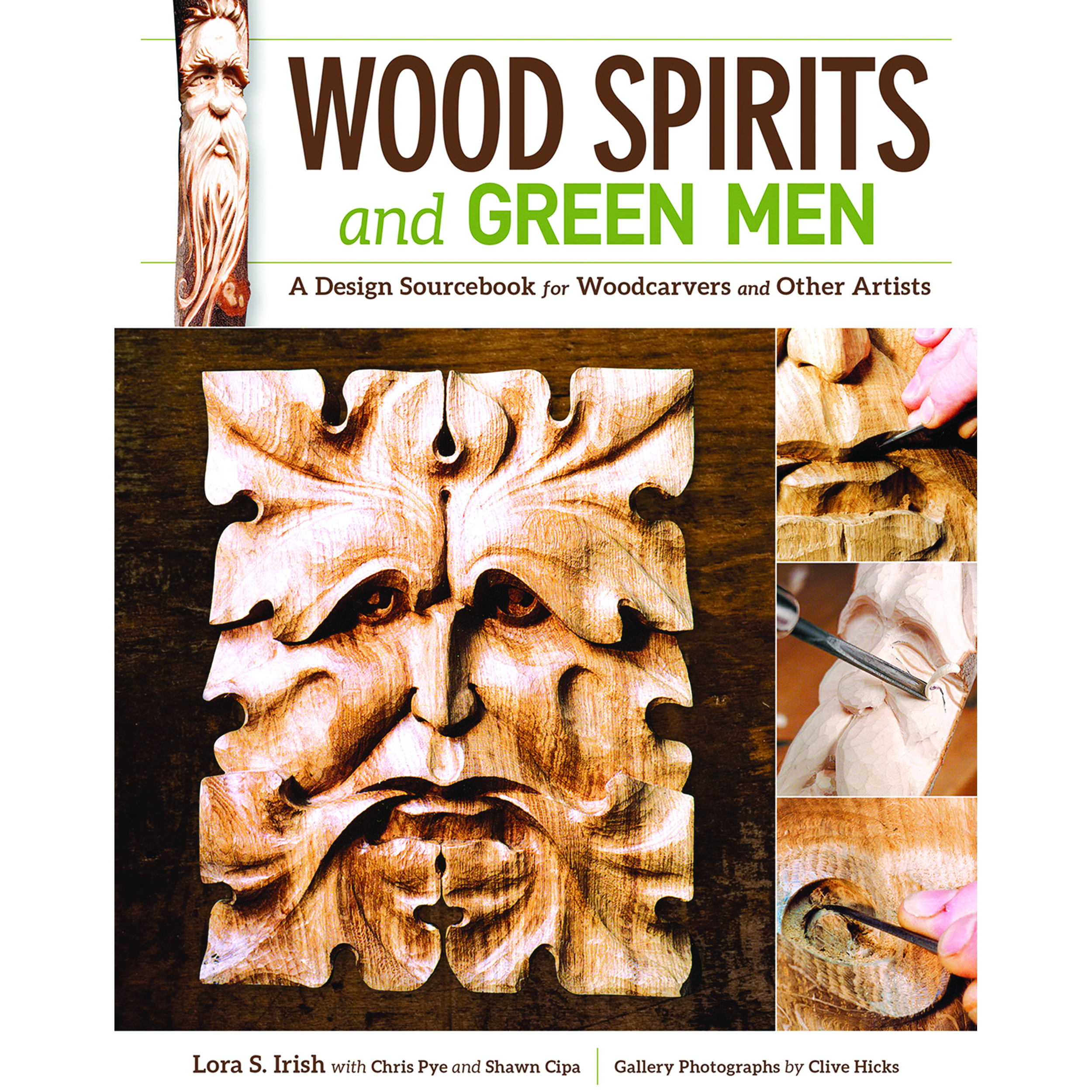 product: Fox Chapel Wood Spirits and Green Men shown