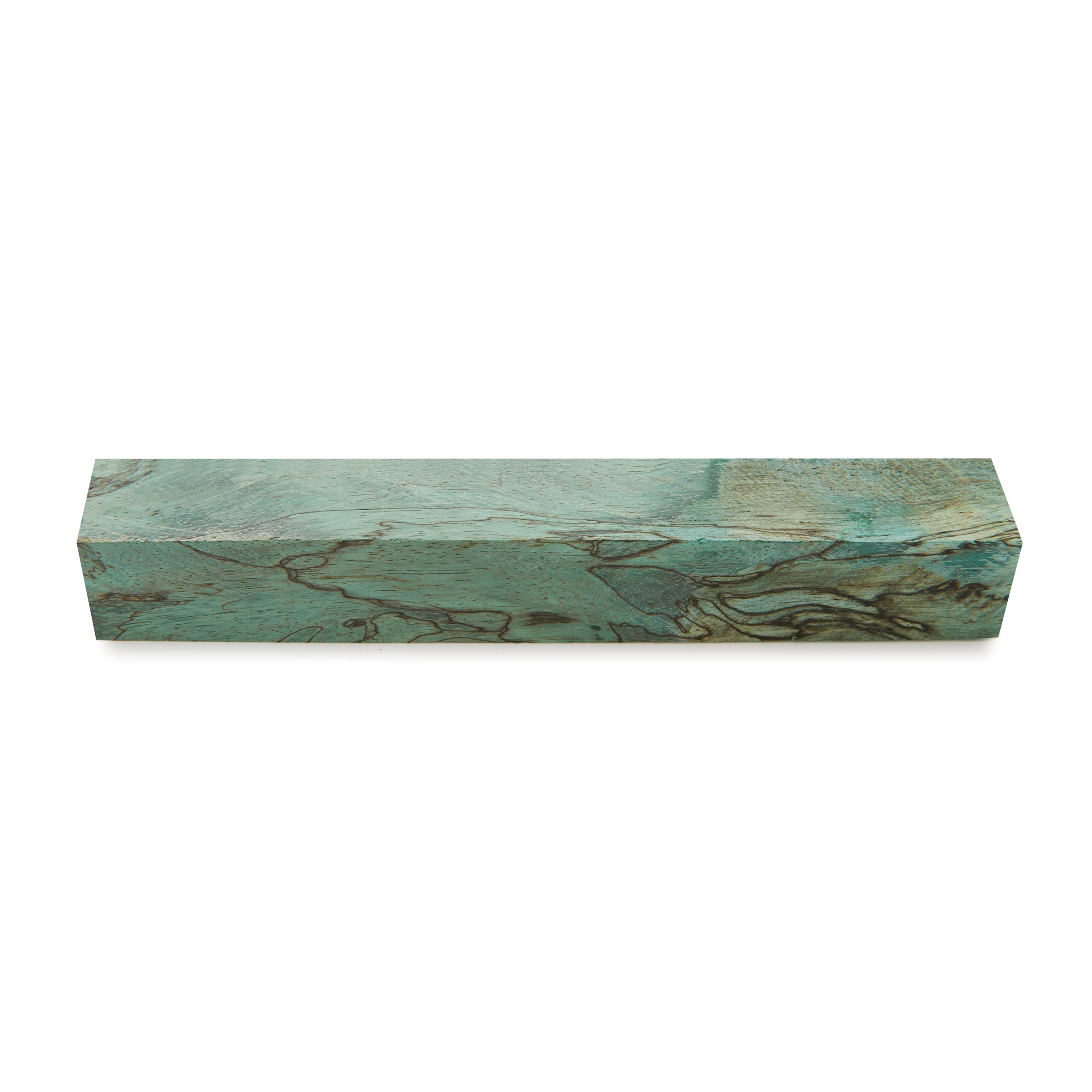 product: Woodcraft Woodshop Stabilized & Dyed Spalted Tamarind Pen Blank - 3/4