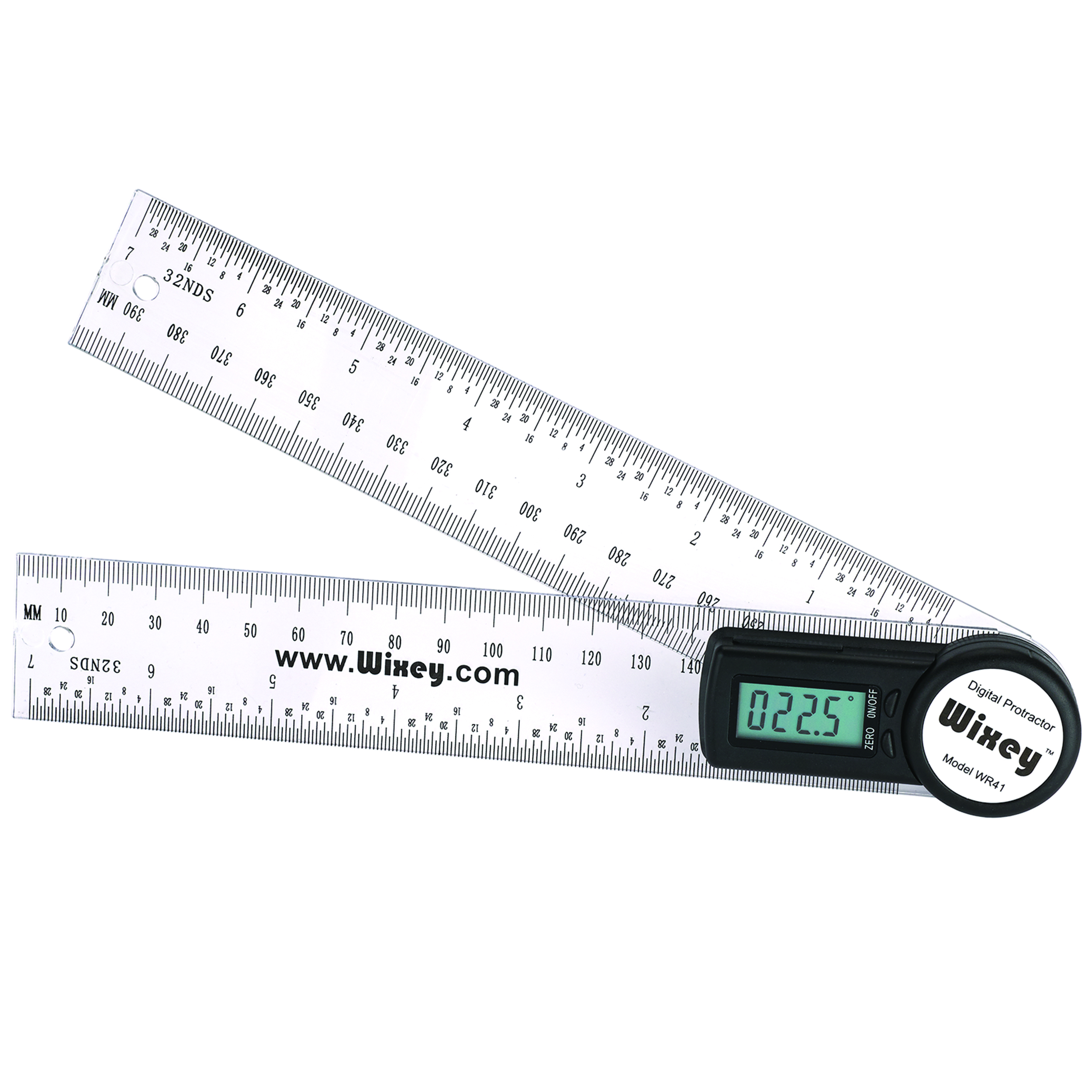 8in Digital Protractor And Rule - Wr41