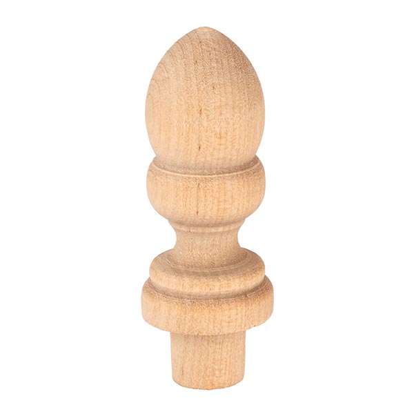 product: Cindoco Finial - Birch - 2-7/16