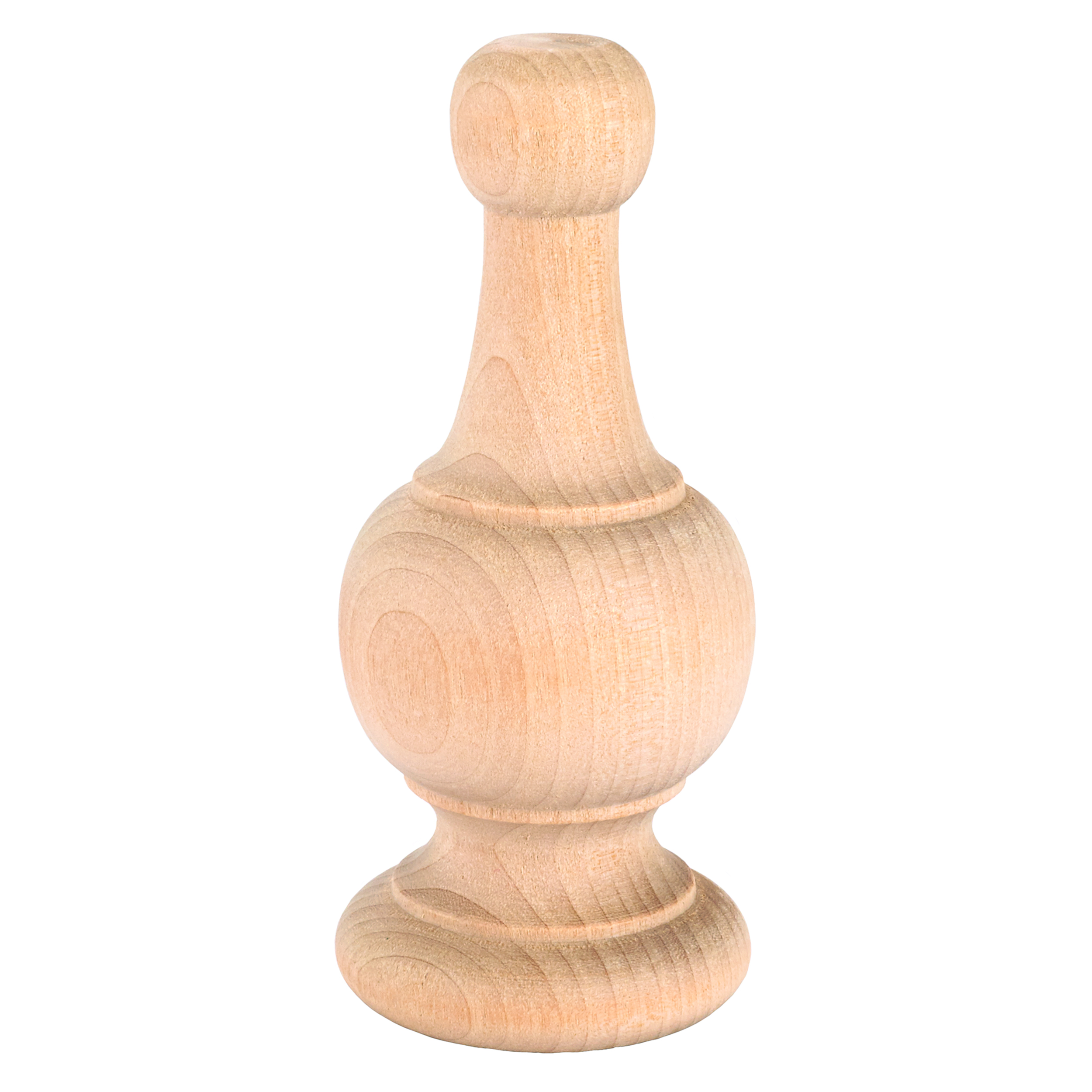 product: Cindoco Finial - Birch - 4-3/8