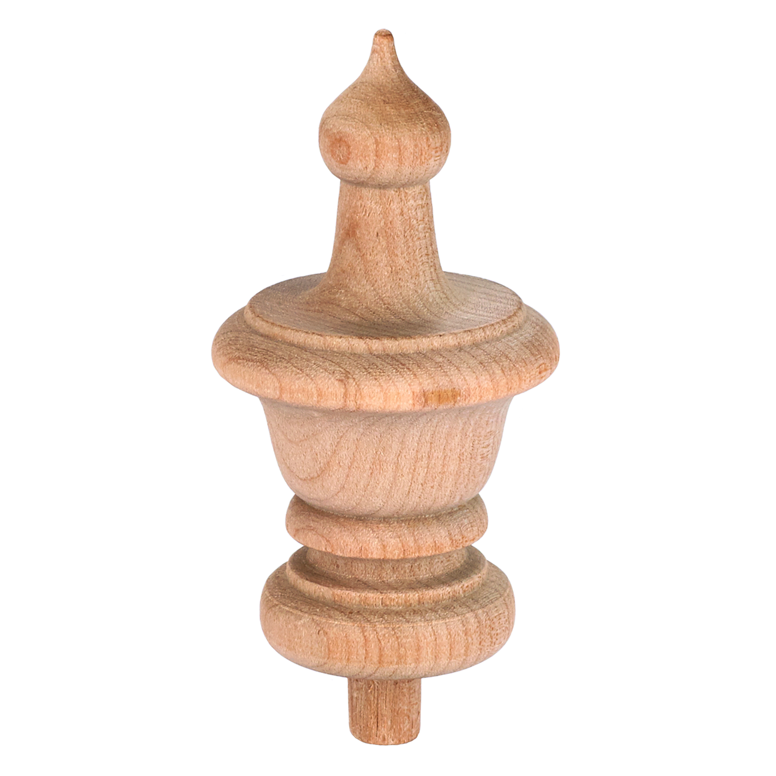product: Cindoco Finial - Birch - 3-1/2