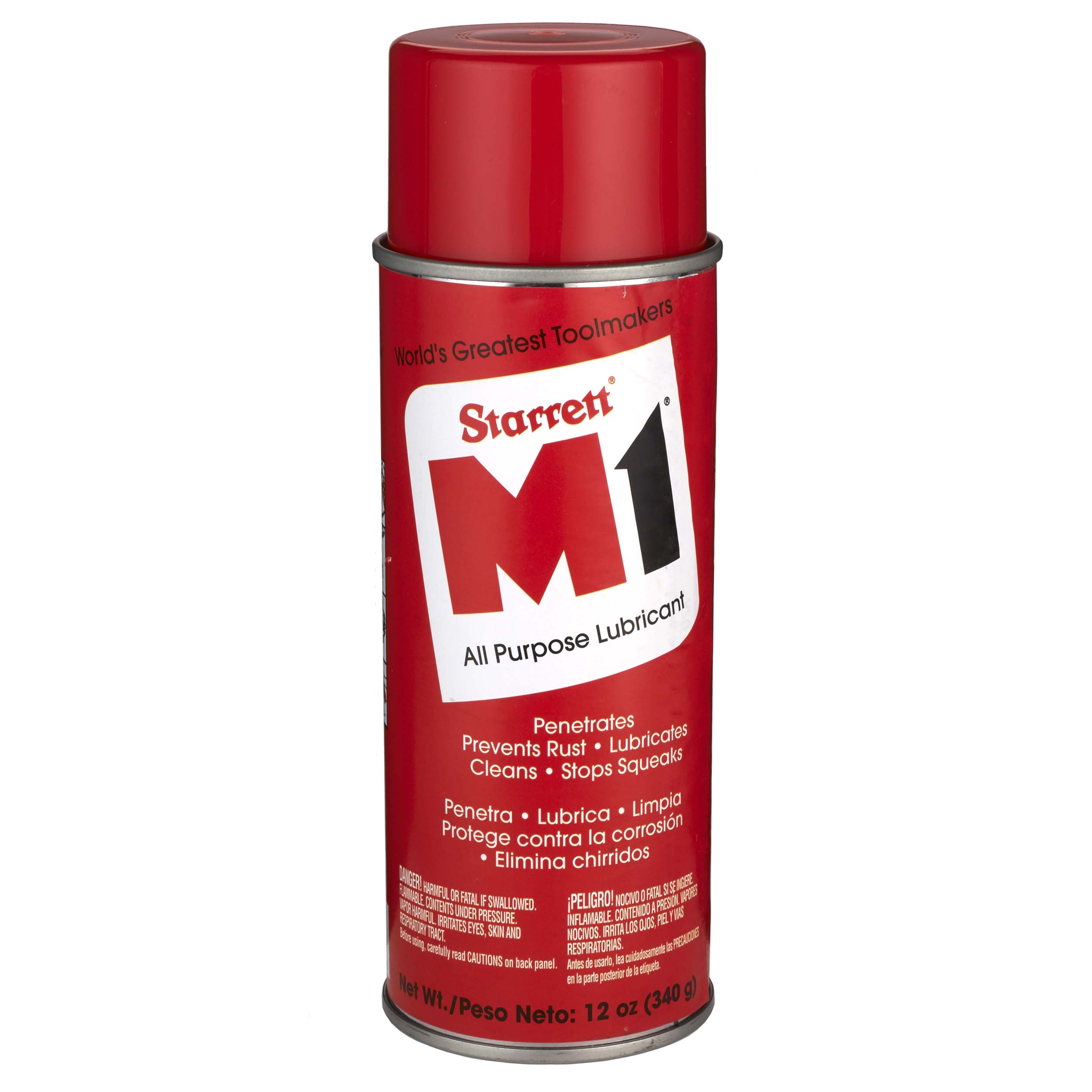 M1 Industrial Quality All-purpose Lubricant 12oz.