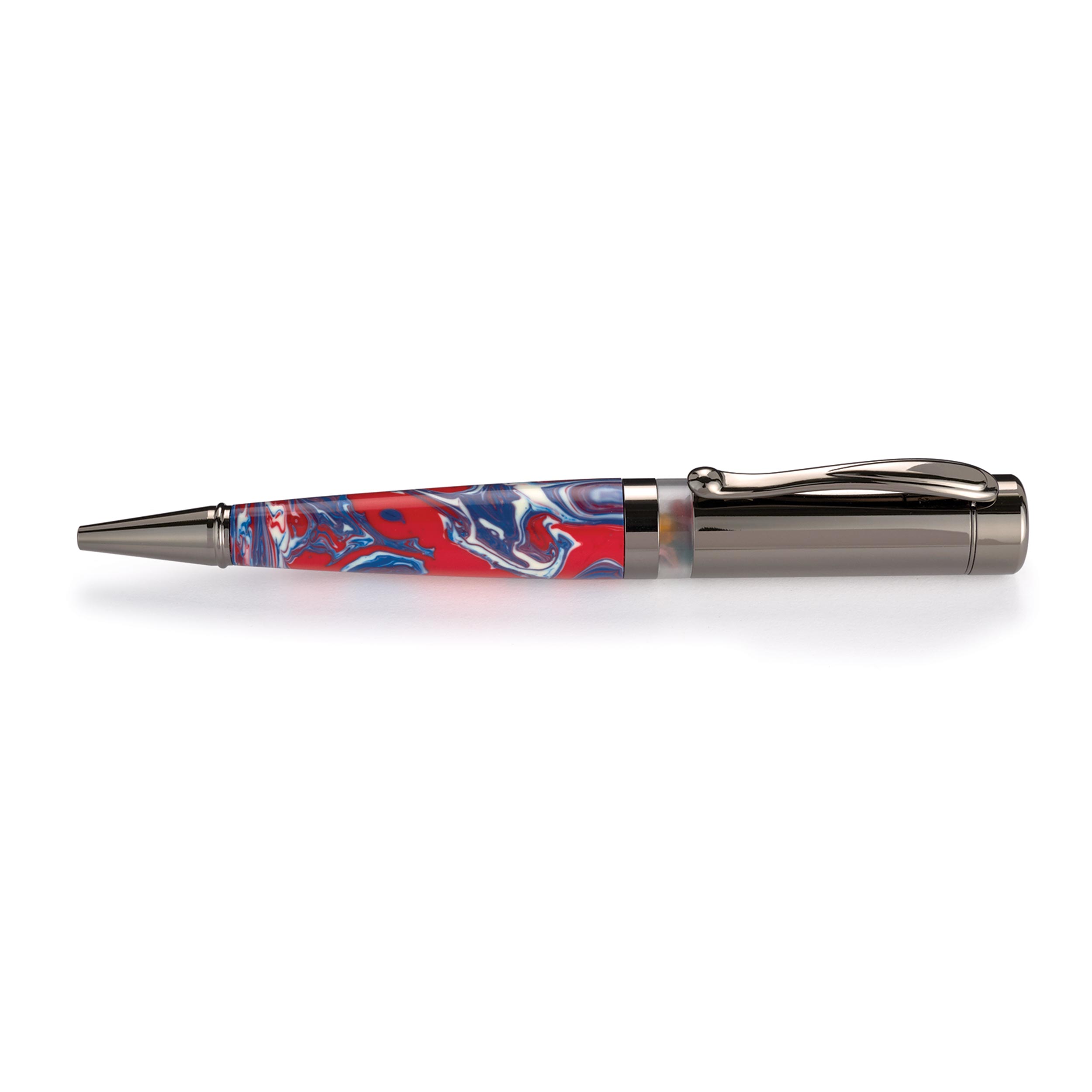 product: WoodRiver Kaleidoscope Pen Kit - Gunmetal shown