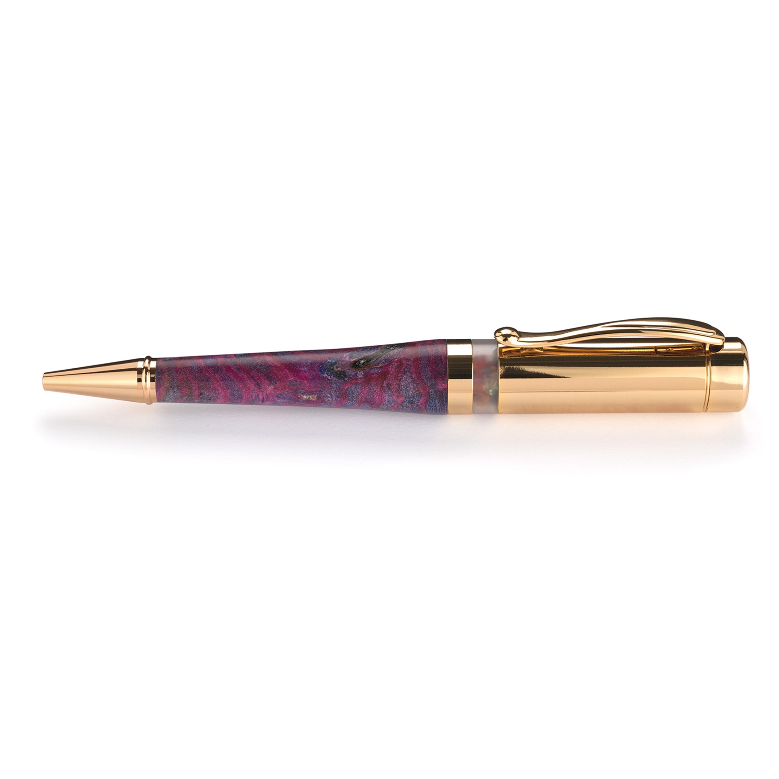 product: WoodRiver Kaleidoscope Pen Kit - 24K Gold shown