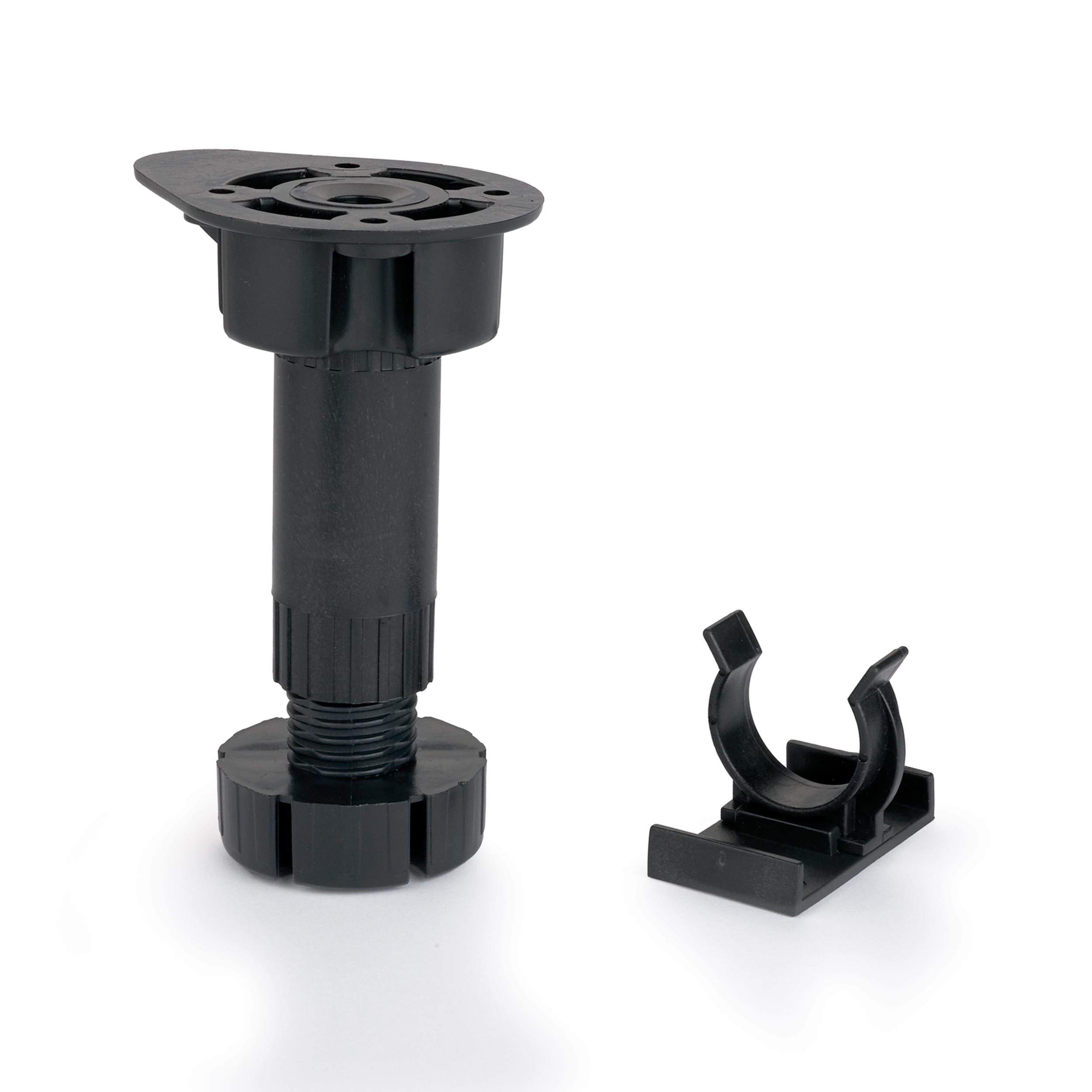 Cabinet Leveling Leg With Clip Bracket 4-piece