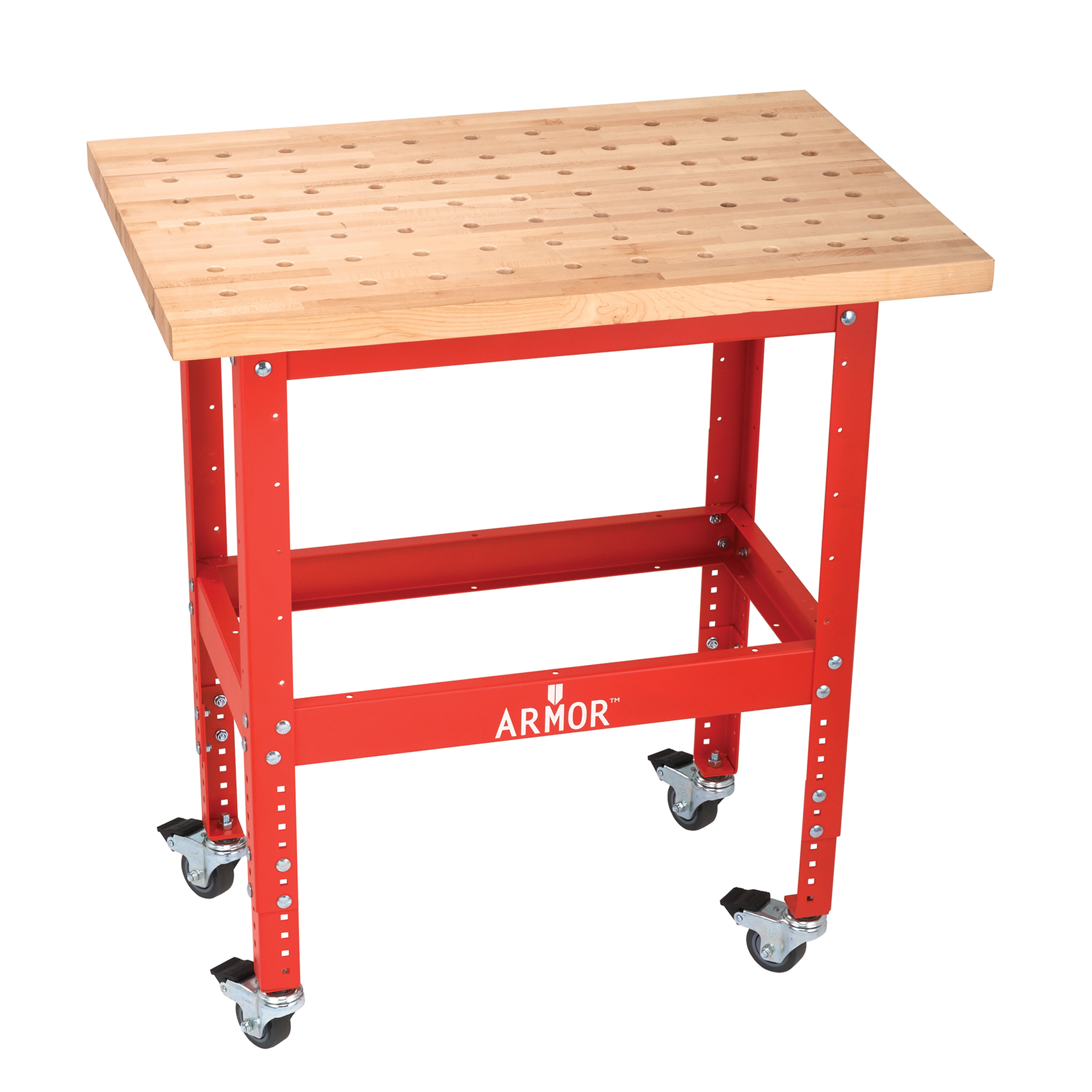 Premium Hardwood Clamp Table 36x25