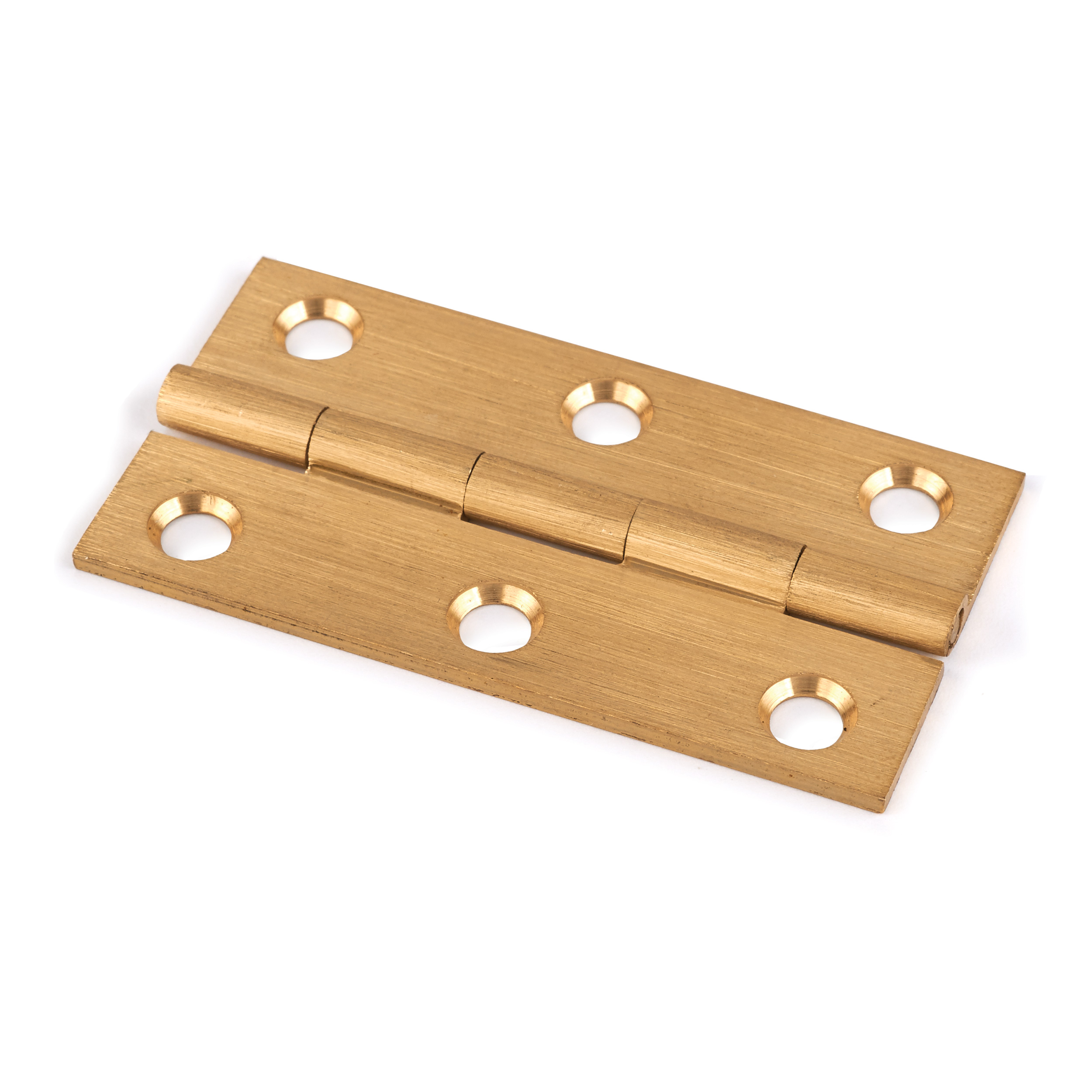 product: HIGHPOINT Solid Brass Broad Cabinet Hinge Brushed Satin Finish 2-1/2