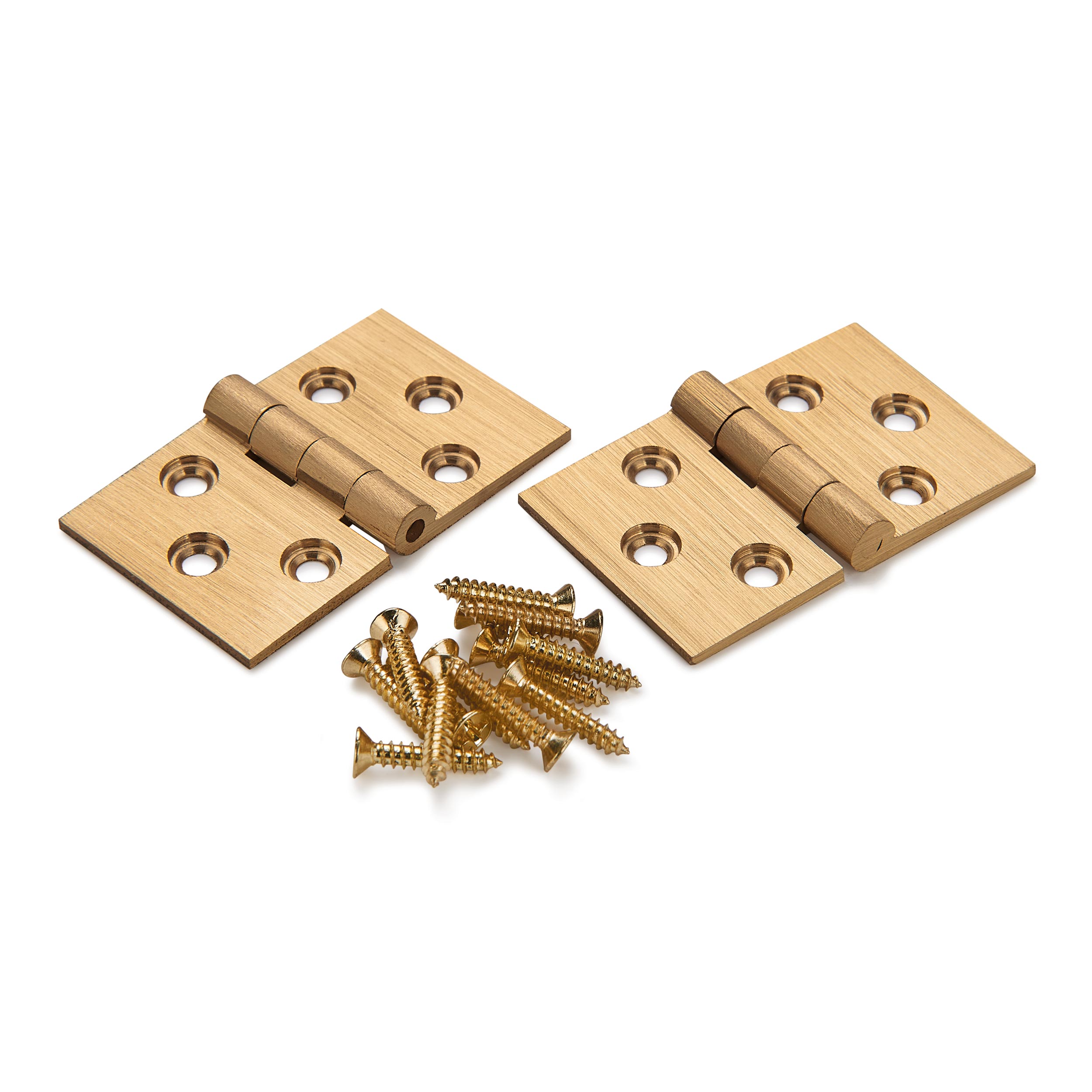product: HIGHPOINT Solid Brass Broad Cabinet Hinge Brushed Satin Finish 1-1/4