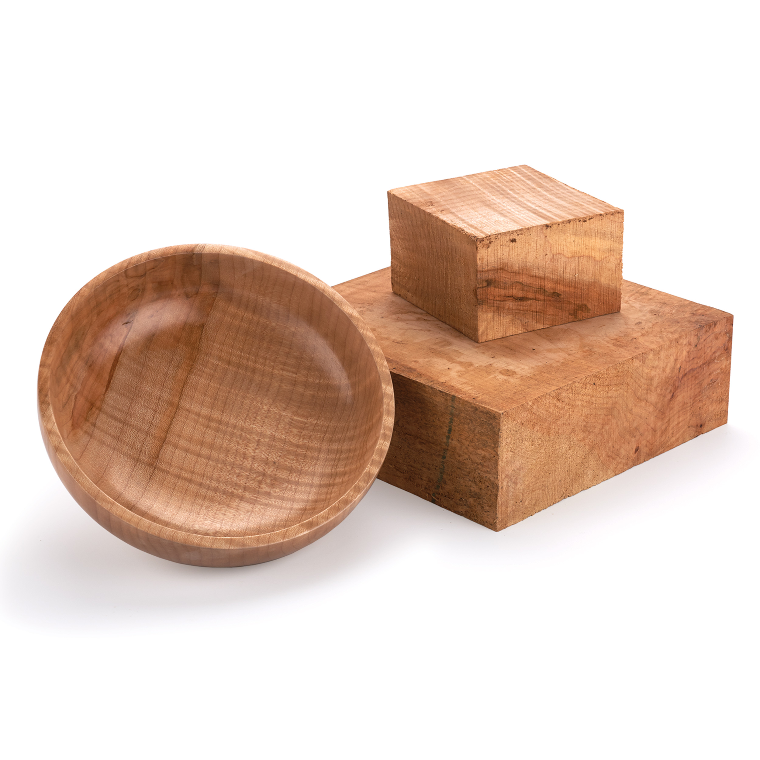 product: Woodcraft Woodshop Figured Maple - 2-1/2